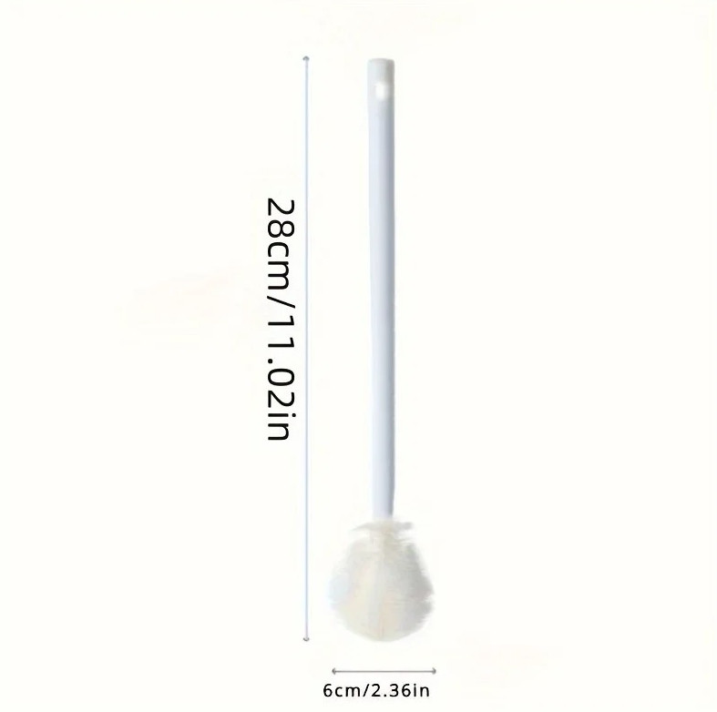 1pc Foldable 360° Silicone Cleaning Brush with Long Handle for Bottles & Cups
