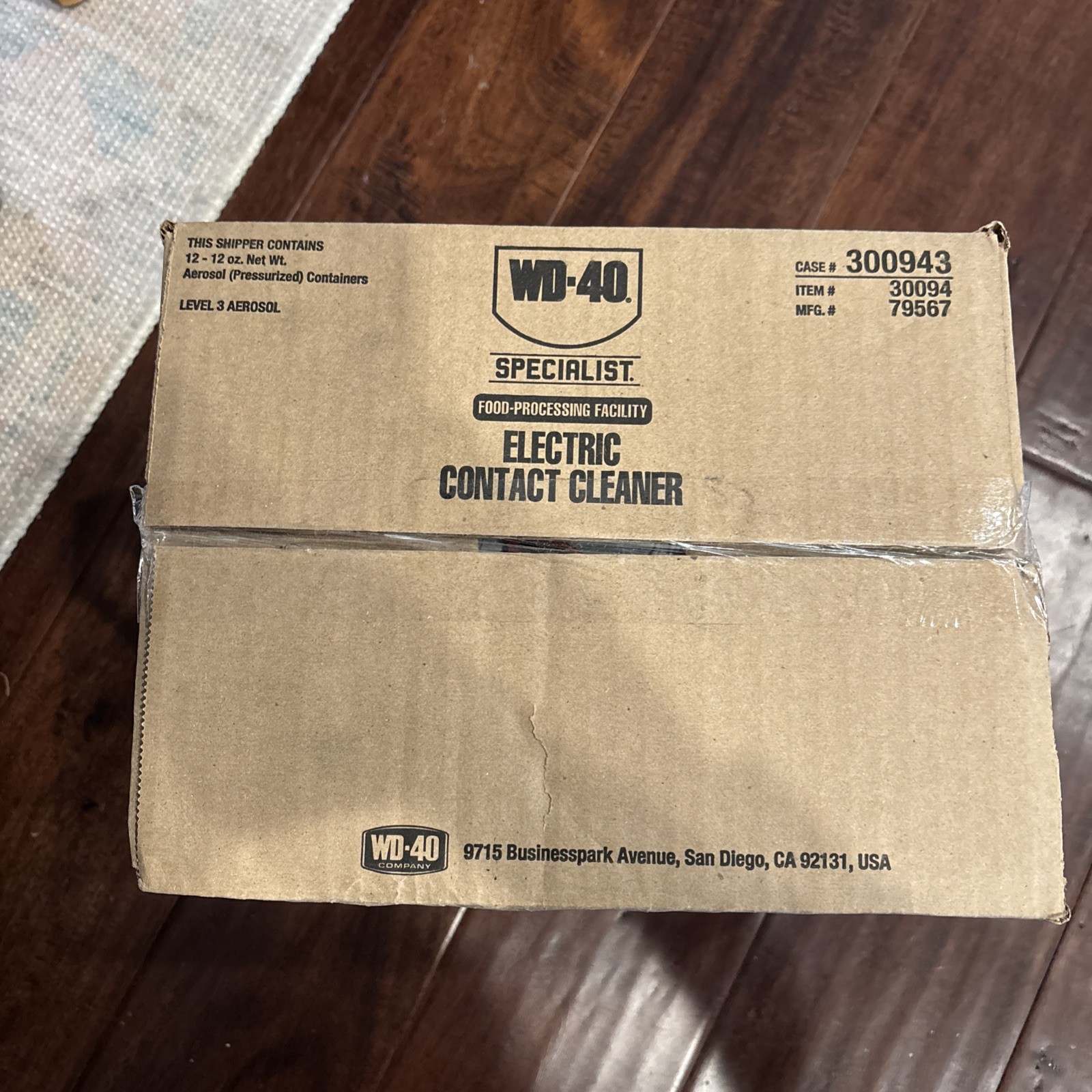 12 PACK WD-40 12 oz. Contact Cleaner,Electric Equipment Cleaner P/n: 30094