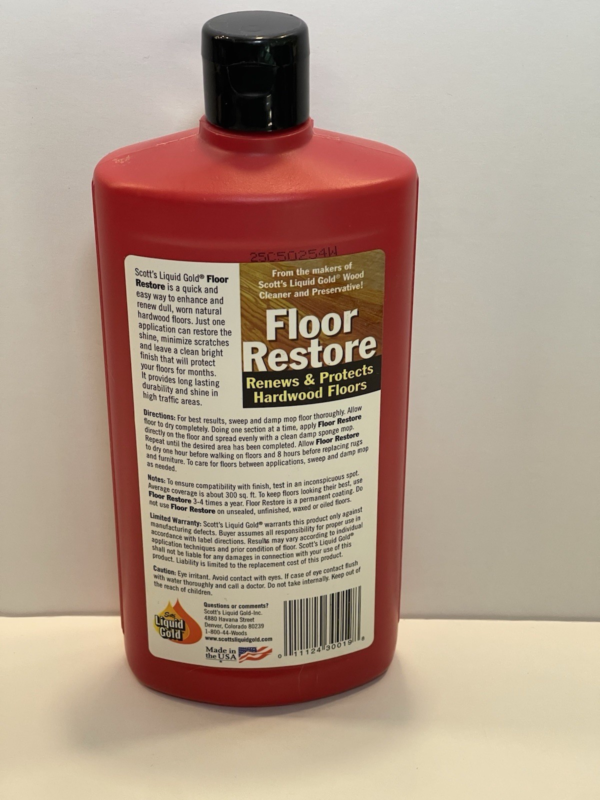 Scott’s Liquid Gold Floor Restore Renews & Protects Hardwood 24 oz Sealed NEW
