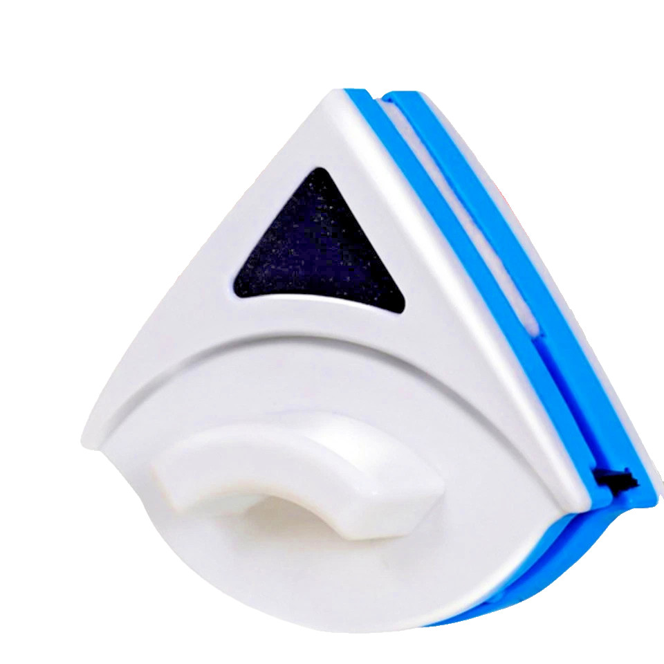 Magnetic Window Cleaner Blue Shape Single Sided Magnetic Glass