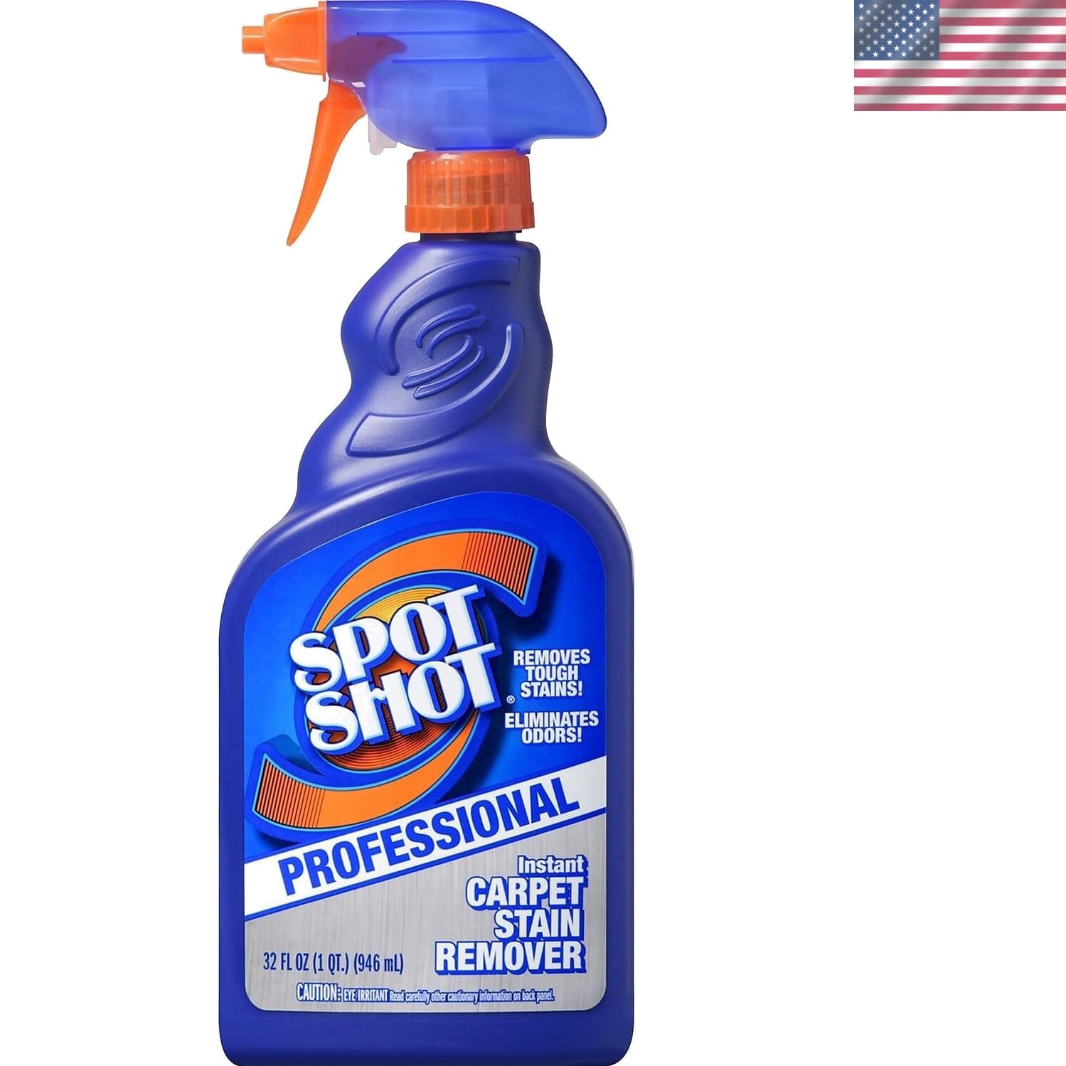 Spot Shot Professional Instant Carpet Stain Remover with Trigger Spray, 32 OZ