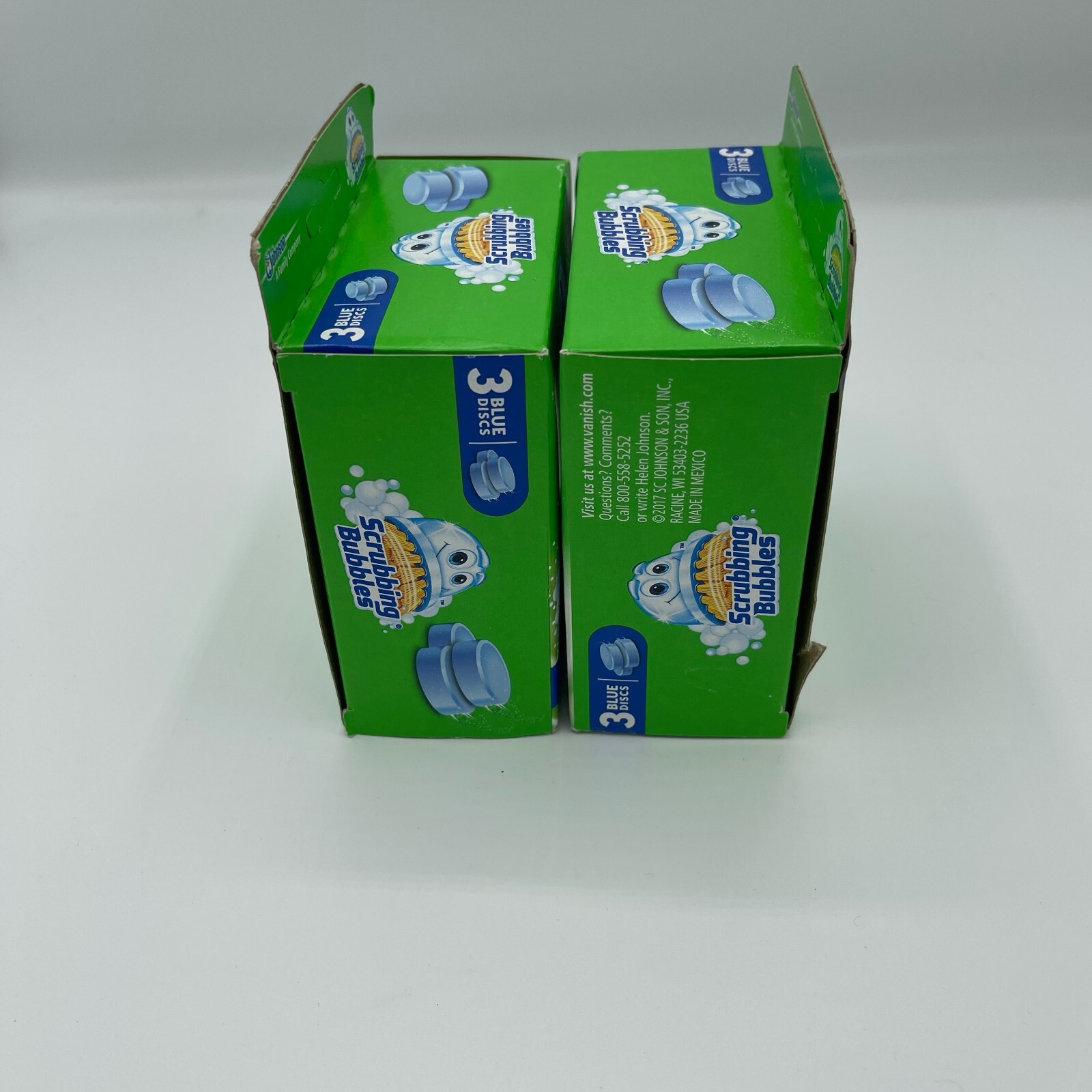Scrubbing Bubbles Cleaner Drop In Tablets For Bathroom Toilet 2-3 Count Boxes