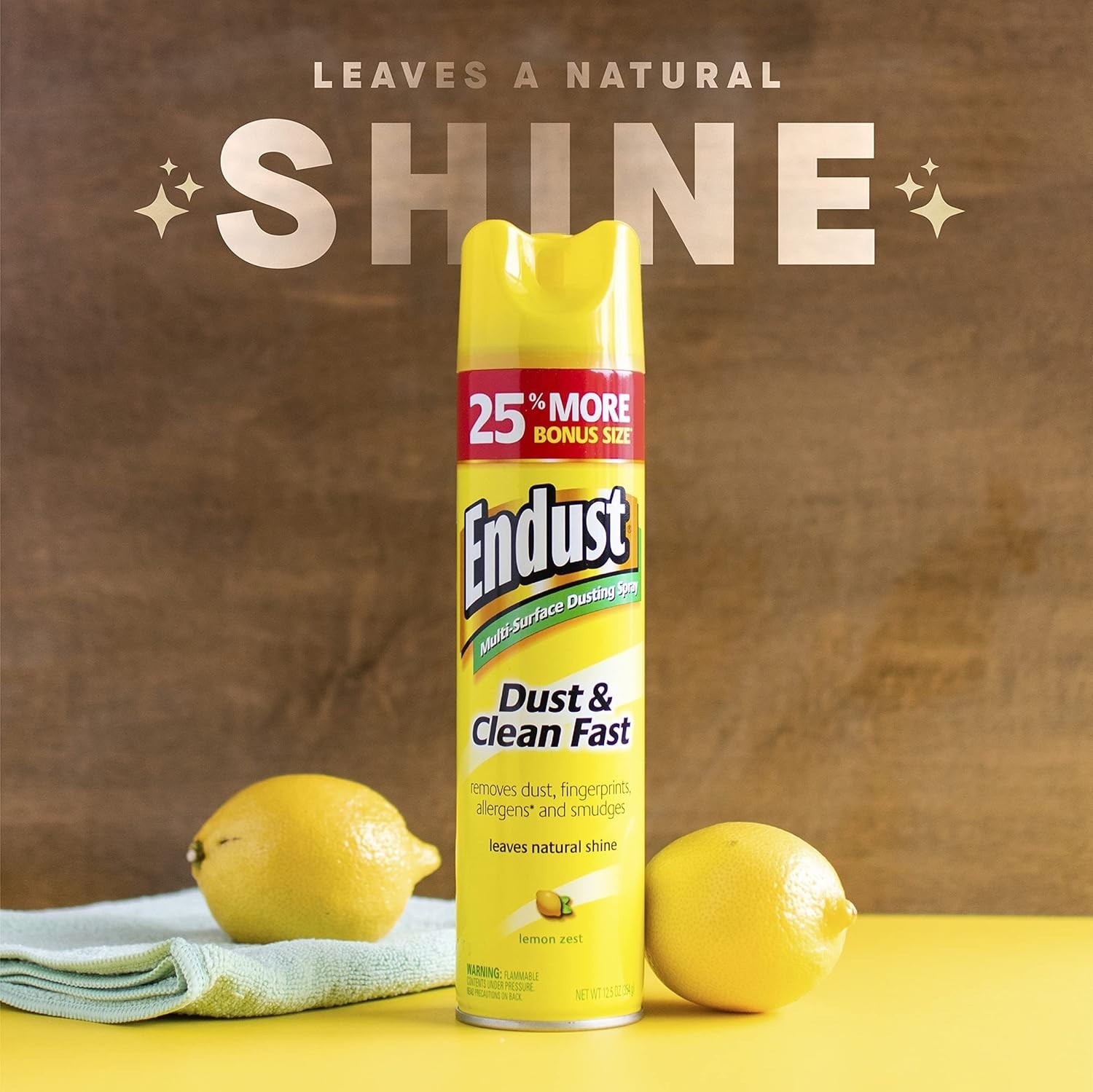 Lemon Zest Dusting Spray, 12.5oz (Pack of 2)