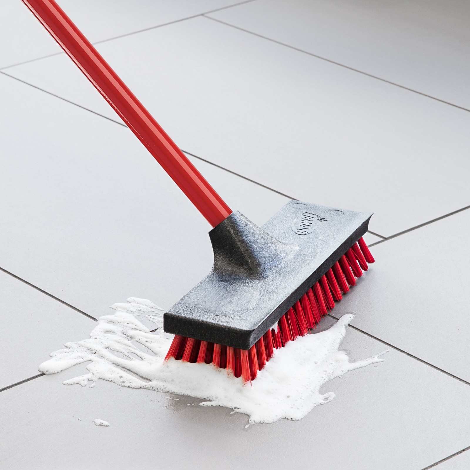 Libman 10in. Floor Scrub, 52in.L Handle, Model# 547