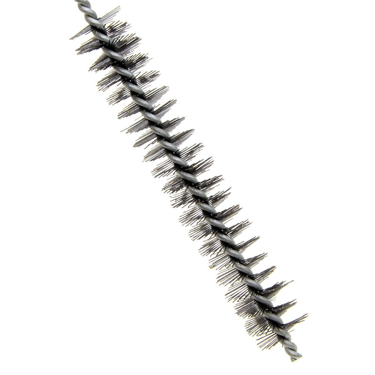 12Pcs Tube Brush Kit Stainless Steel/Brass Round Wire Pipe Cleaner Long-Handl…