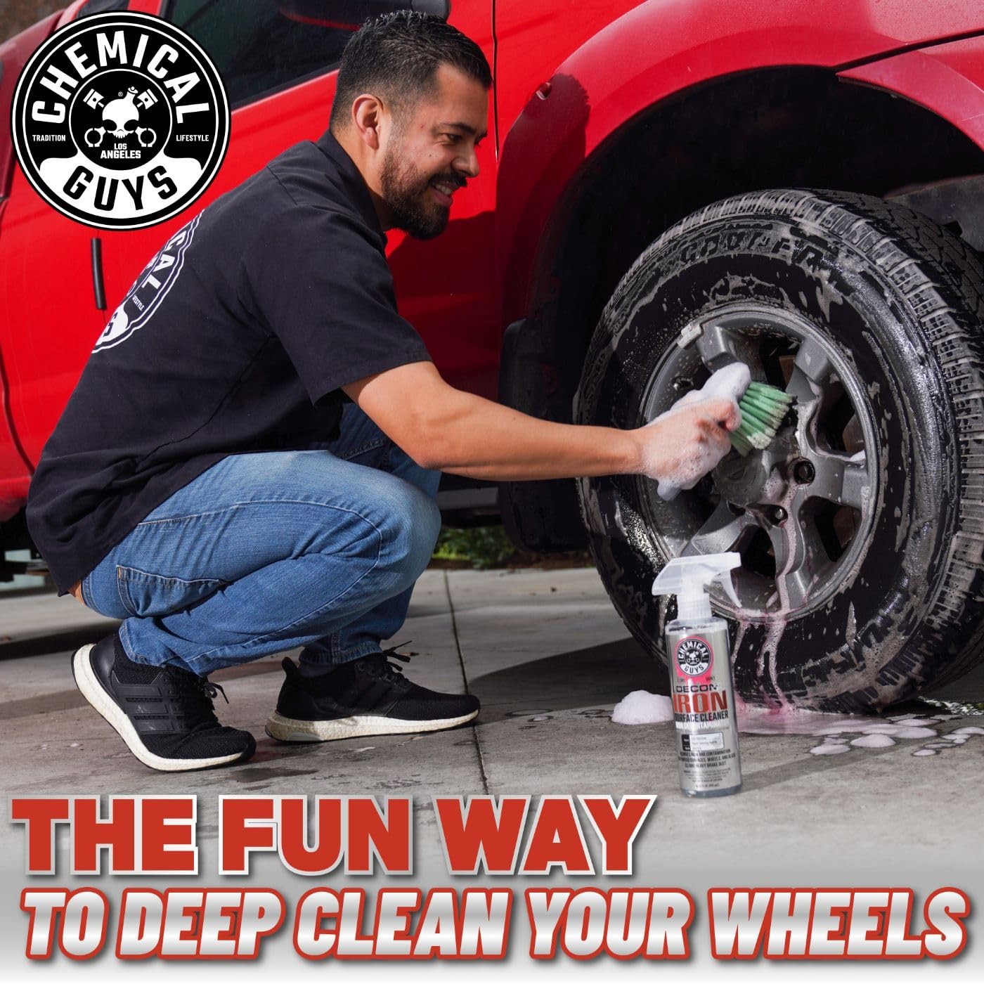 HeavyDuty Iron Remover Wheel Cleaner 16 oz Purple ColorChanging for Auto Detai