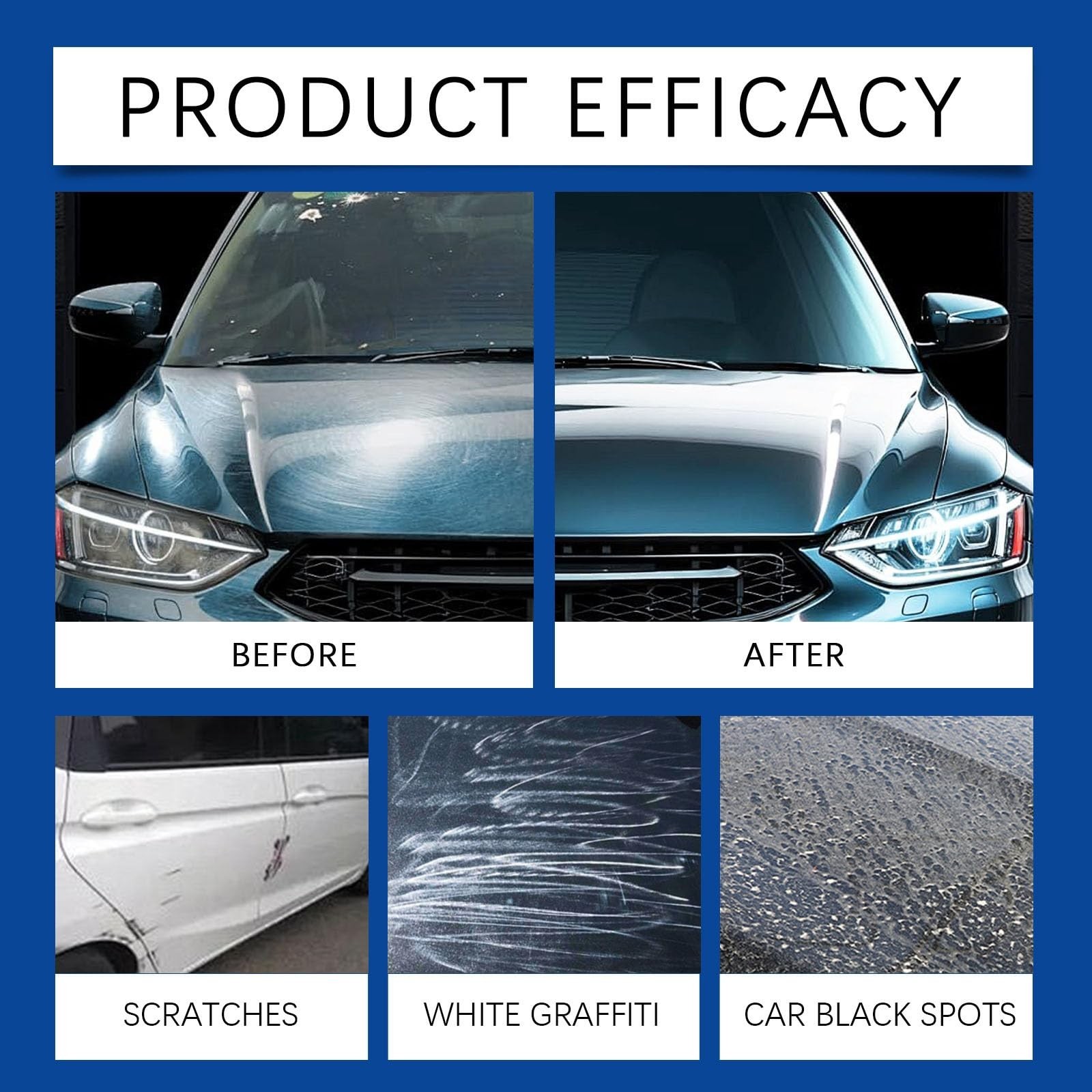2 Pack Car Coating Spray Quick Effect Waterless Wash Polish Paint Protection NEW