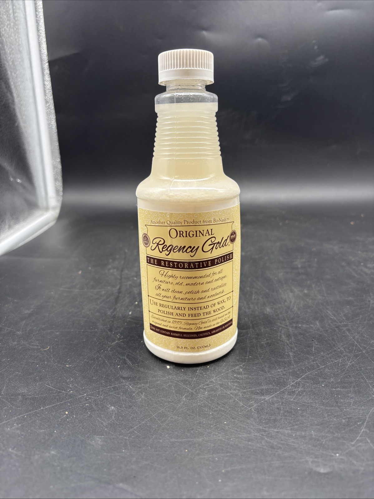 NEW & SEALED Original Regency Gold Professional Restorative Wood Polish 16.9oz