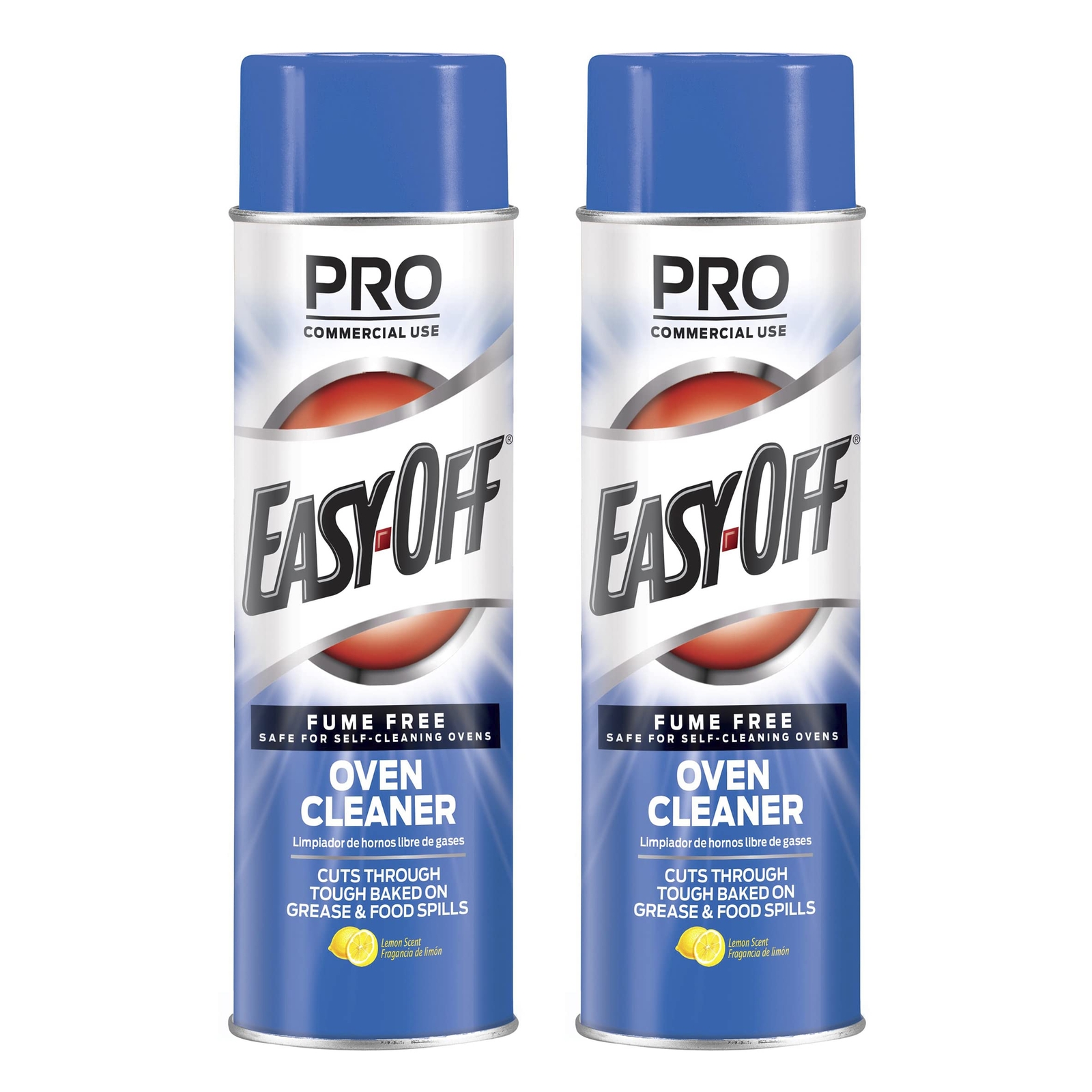 Pro Fume Free Oven Cleaner, Destroys Tough Burnt on Food and Grease, Lemon Sc…