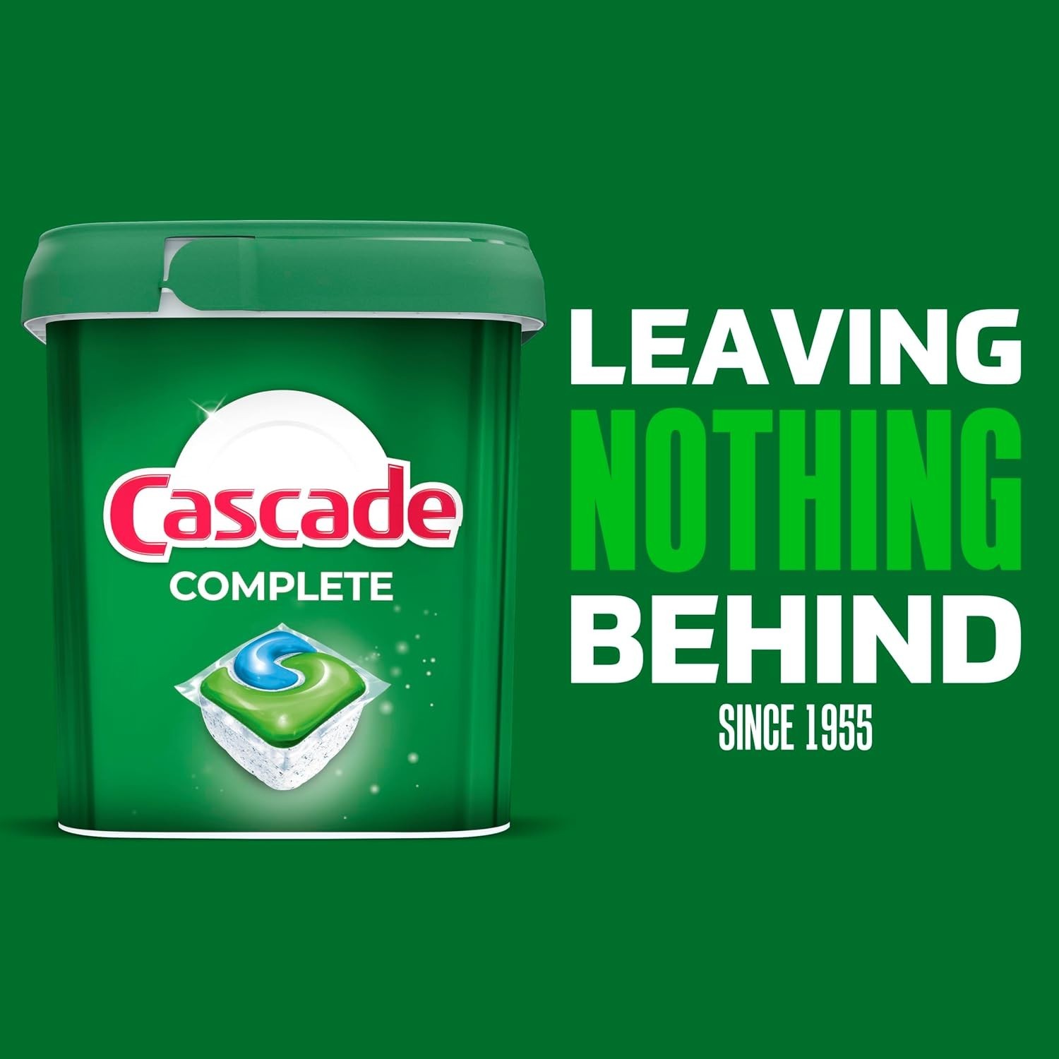 Cascade Complete Dishwasher Pods Fresh Scent ActionPacs 78 Count Detergent