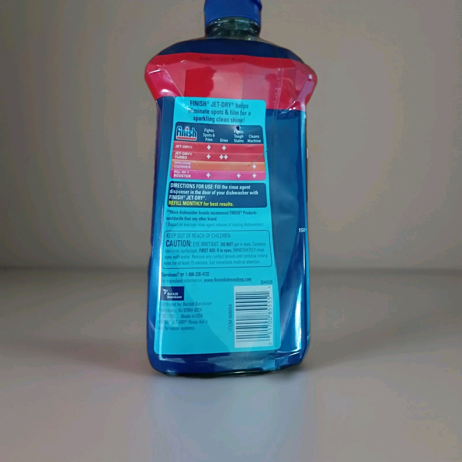 Finish Jet-Dry Ultra Rinse Aid Dishwasher Rinse & Drying Agent 32fl oz.