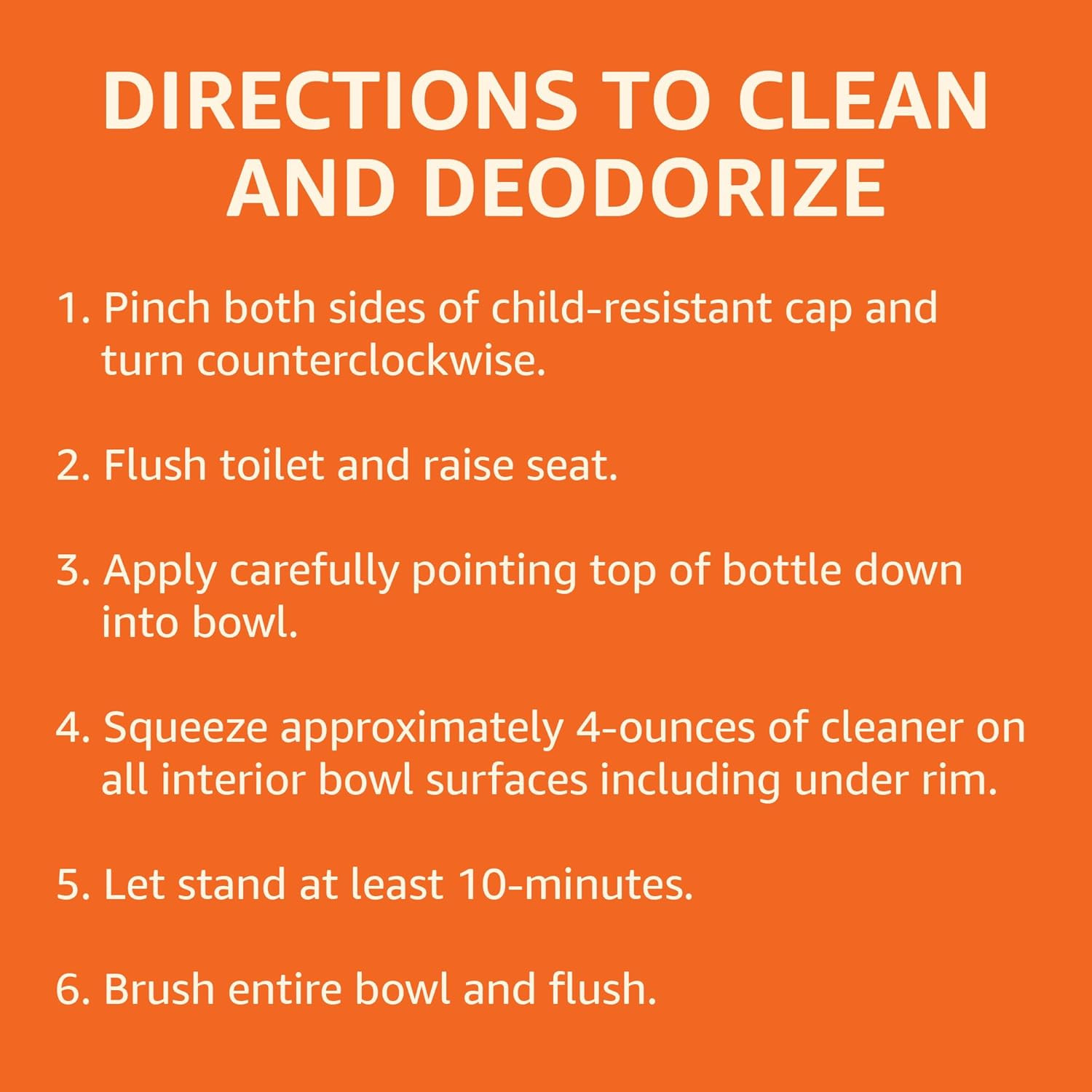 Amazon Basics Toilet Bowl Cleaner Cling Action Formula with Bleach, Fresh Scent