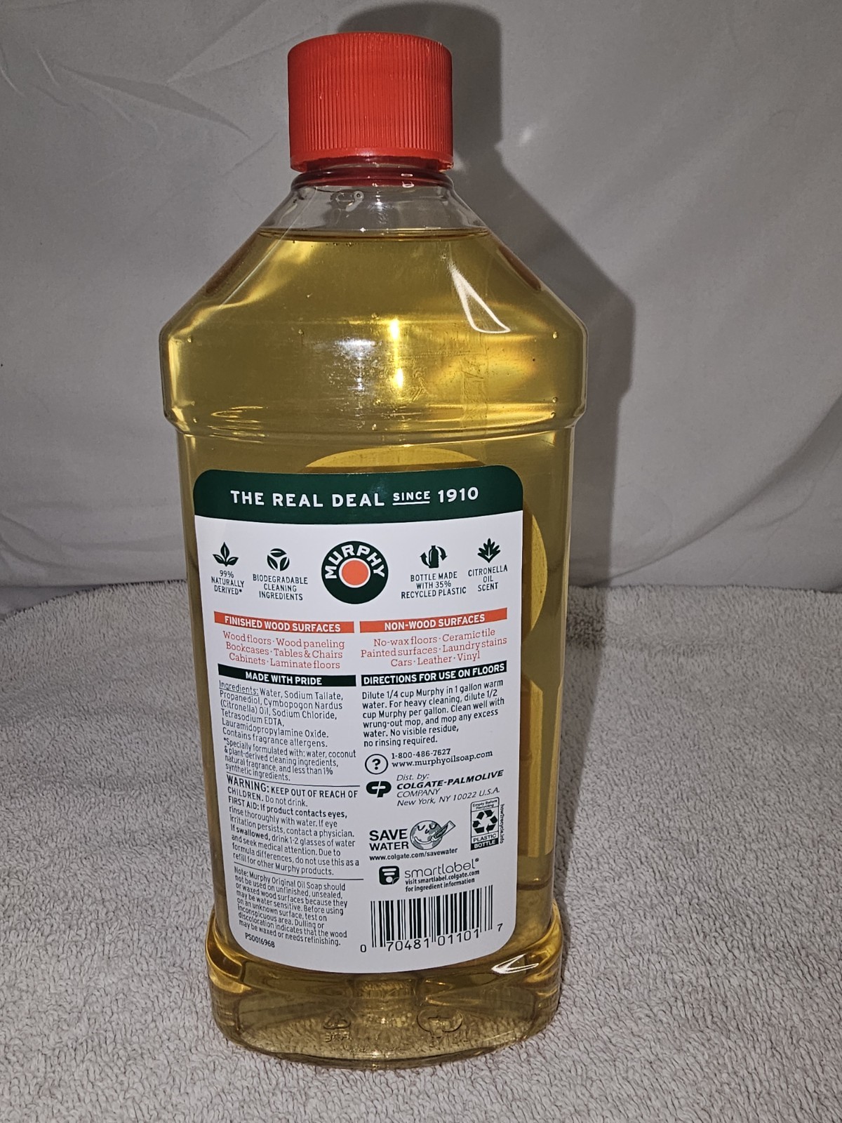 New Murphy’s Oil Soap Wood Cleaner 16 Oz Bottle