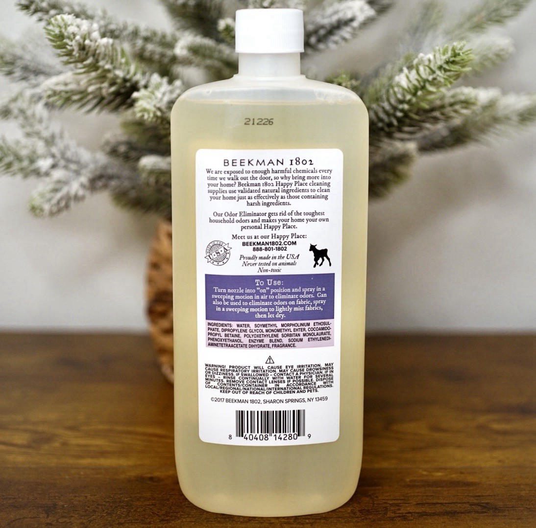 Beekman 1802 Happy Place Odor Eliminator Lavender (1) 20 oz. Bottle Refill New