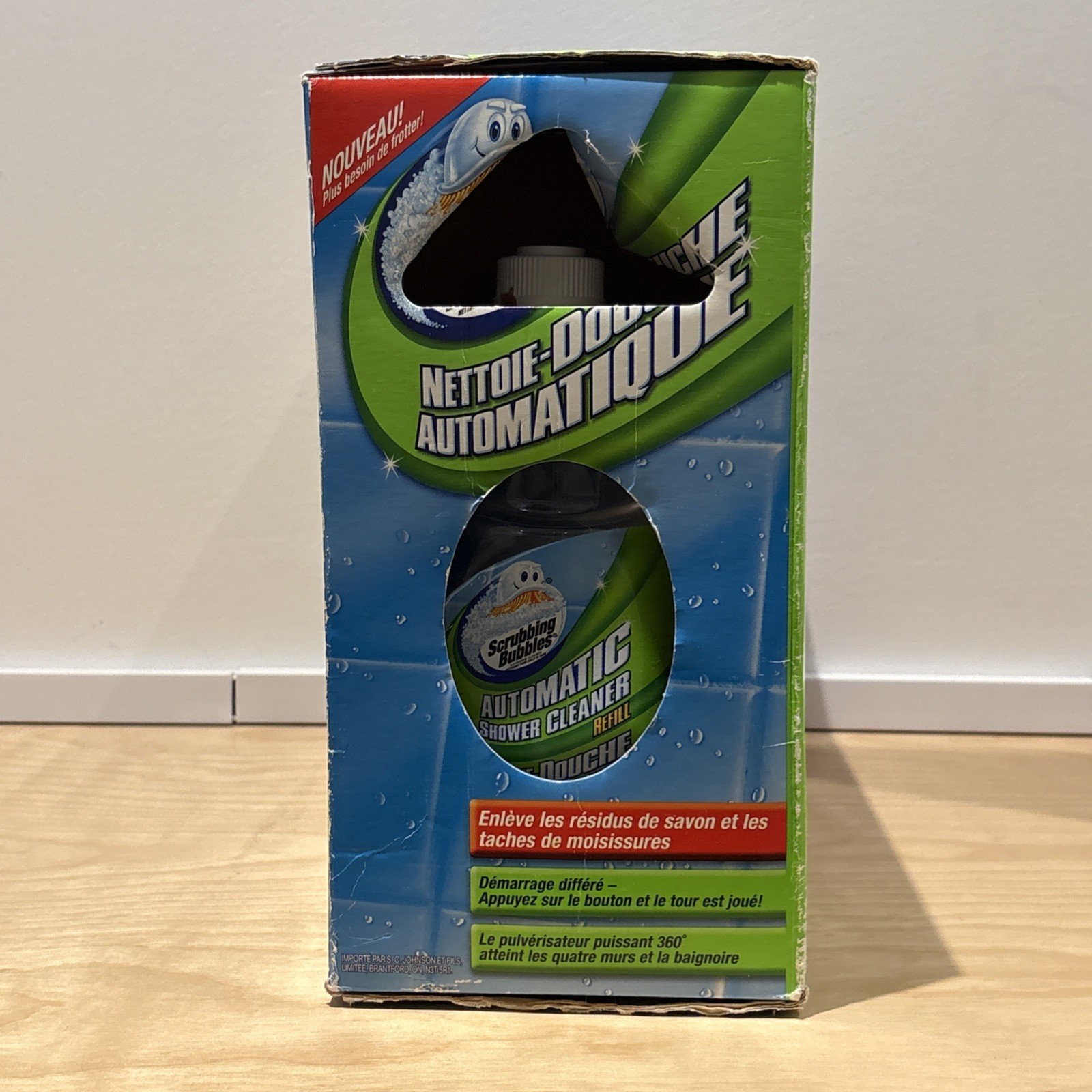 Scrubbing Bubbles Automatic Shower Cleaner Starter Kit & 2 REFILLS