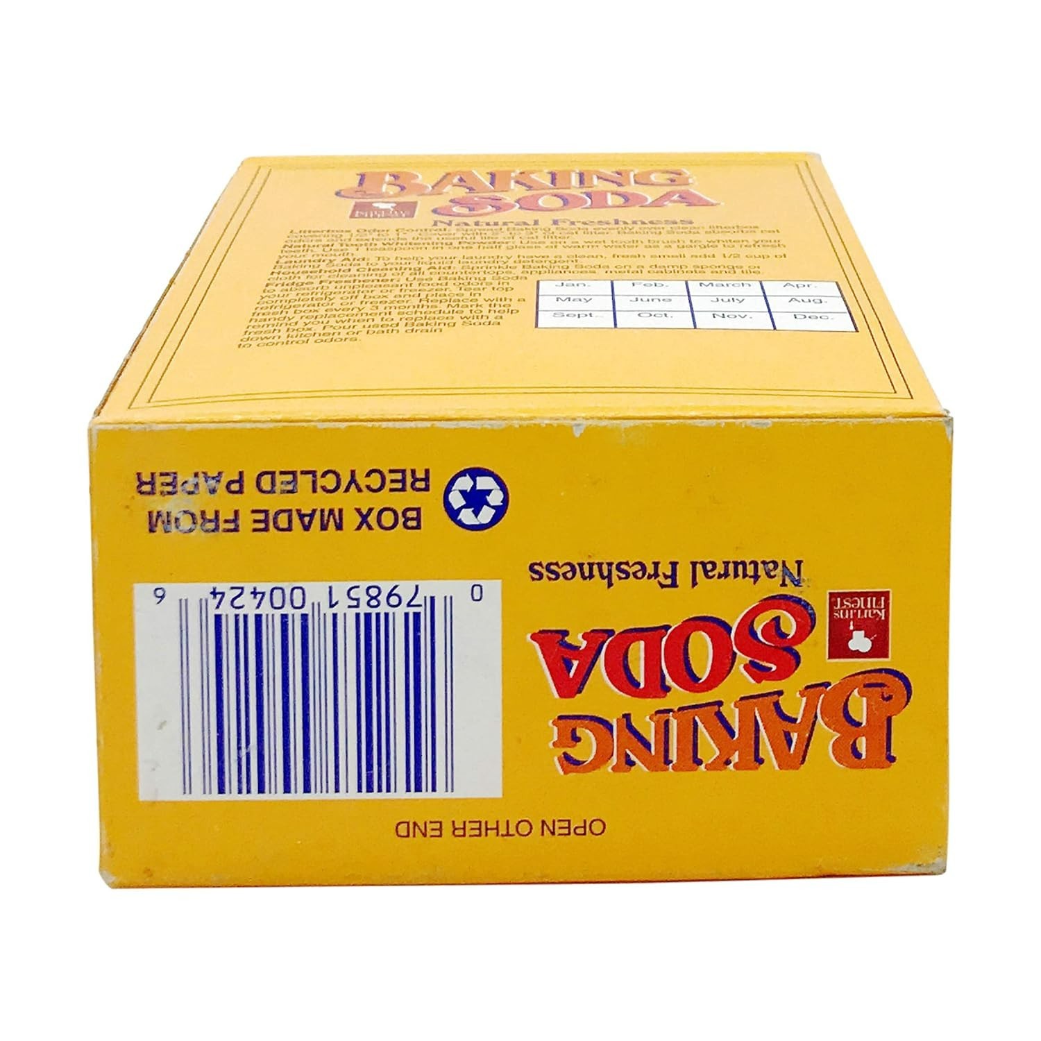Pure Baking Soda, 16 oz Canister – Natural Freshness for Baking & Deodorizing