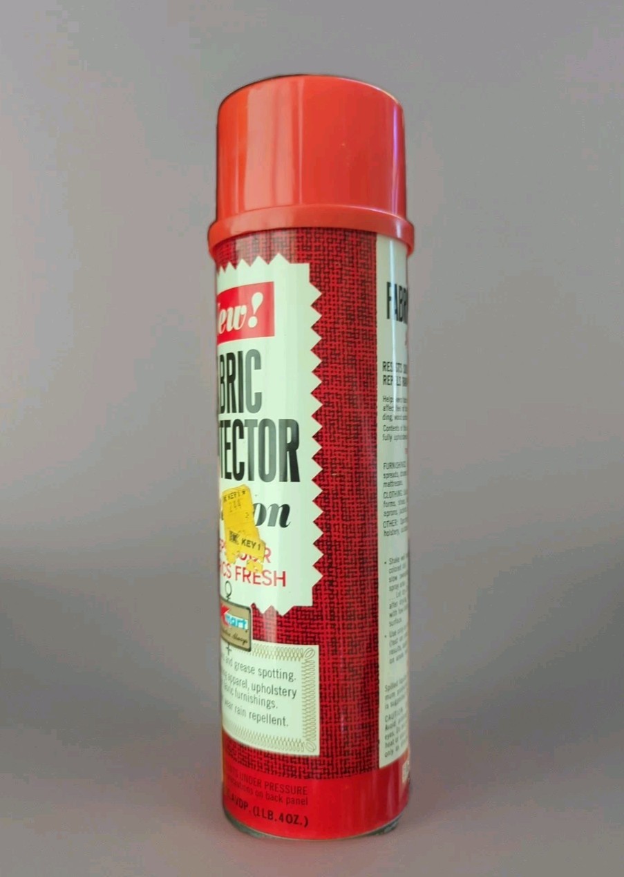 Vintage Kmart Fabric Protector Spray 20 Oz Almost Full Prop Grandma’s Pantry