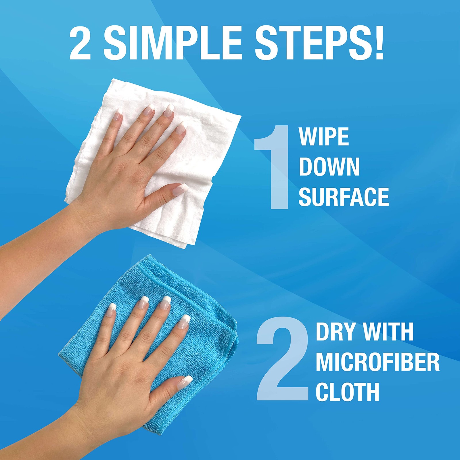 for Glass, Disposable and Streak Free Cleaning Wipes for Mirrors, Windows, Ki…