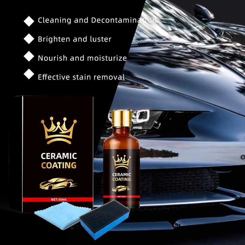 Auto Ceramic Coating,Hydrophobic Coating Agent, Long Lasting Detailing Supplies