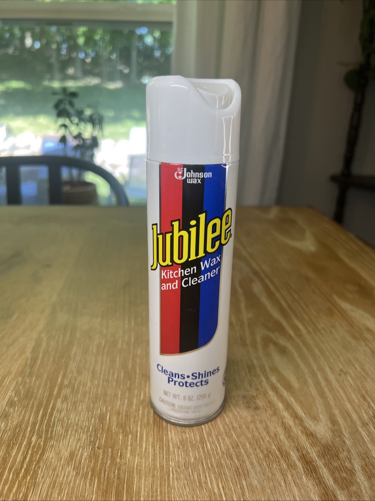 Jubilee Kitchen Wax Cleaner Spray 9 oz Can Vintage Brand NEW Clear Shine