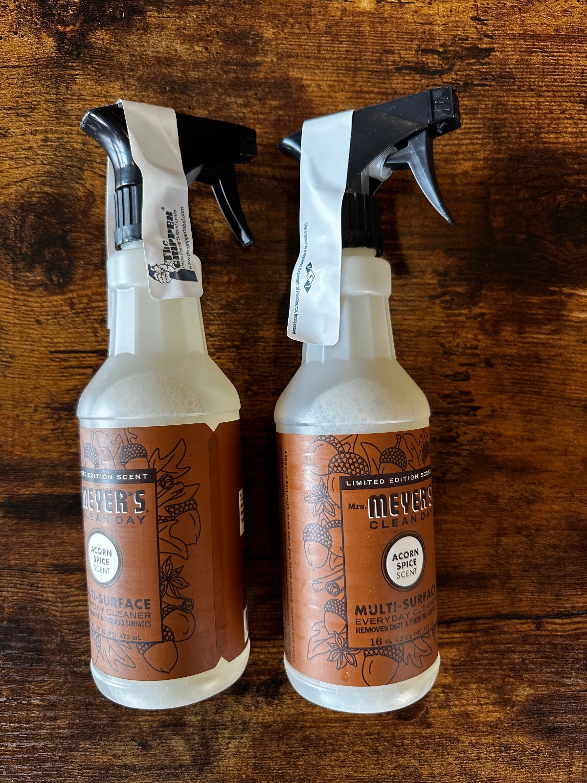 Mrs. Meyer’s Clean Day Everyday Cleaner – Set of 2 16 oz. Bottles – Acorn Spice