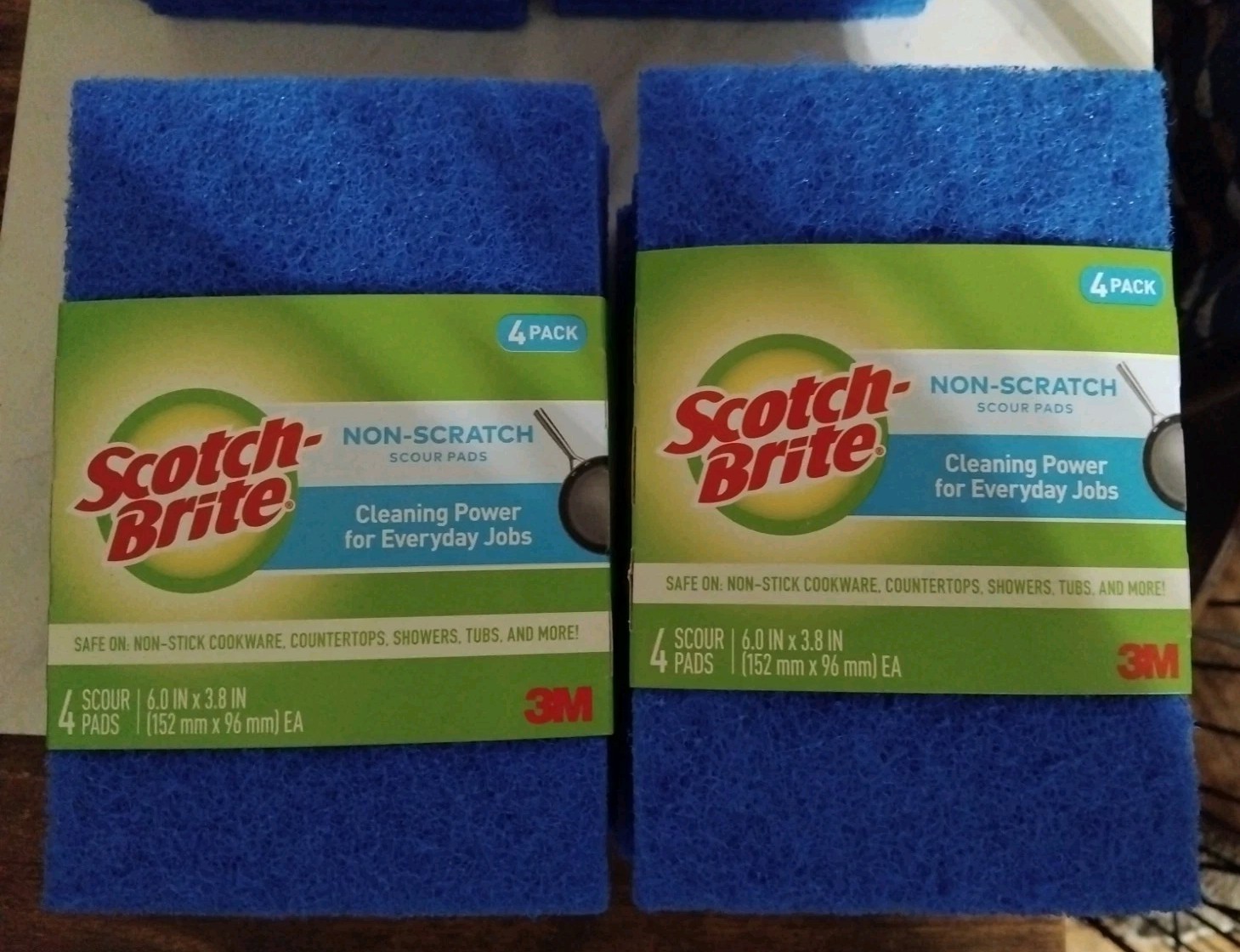 2-4 Pkd Scotch-Brite® Non-Scratch Scour Pads