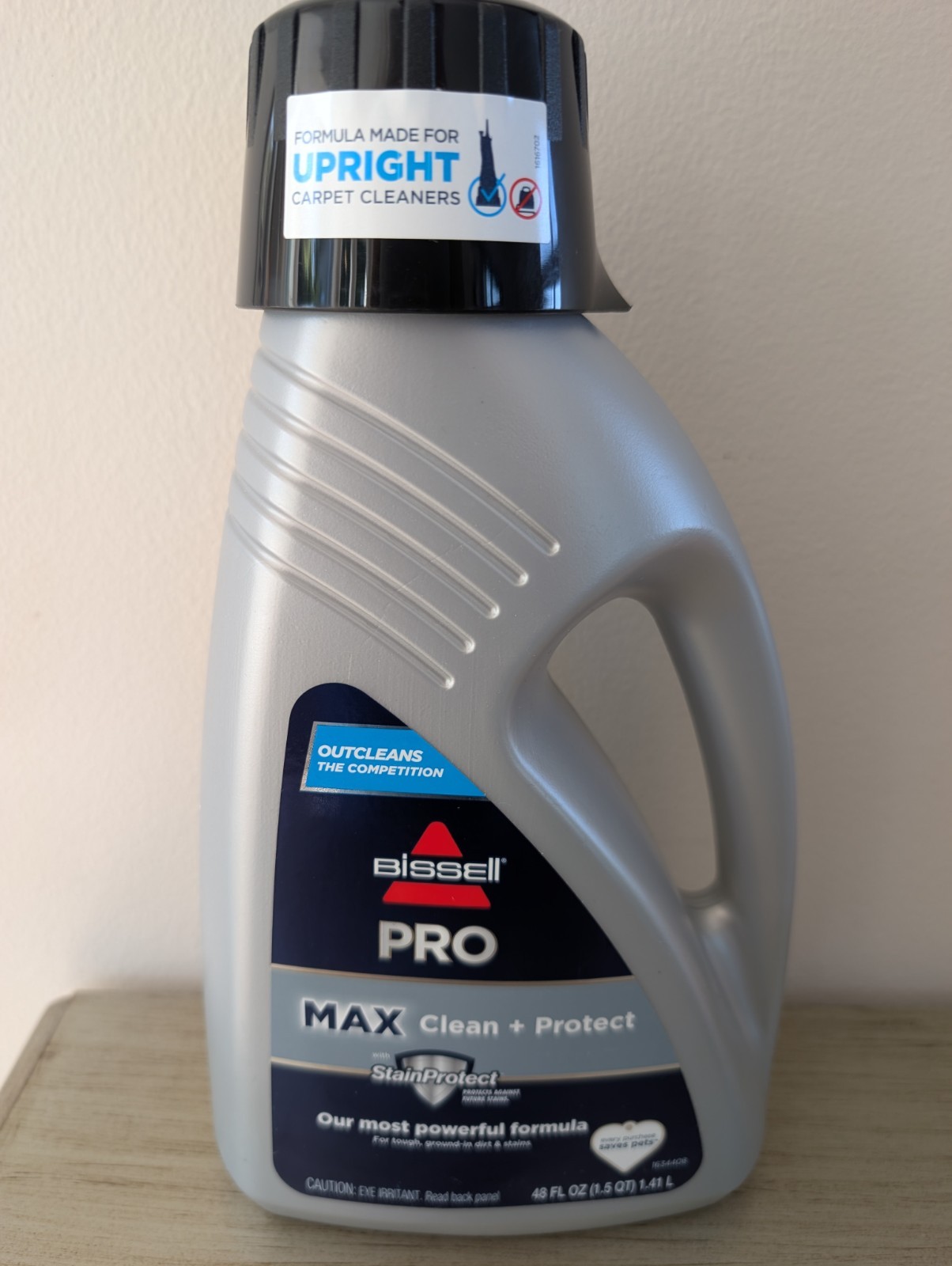 BISSELL Advanced Pro Max Clean + Protect Deep Cleaning Carpet Formula 48 oz