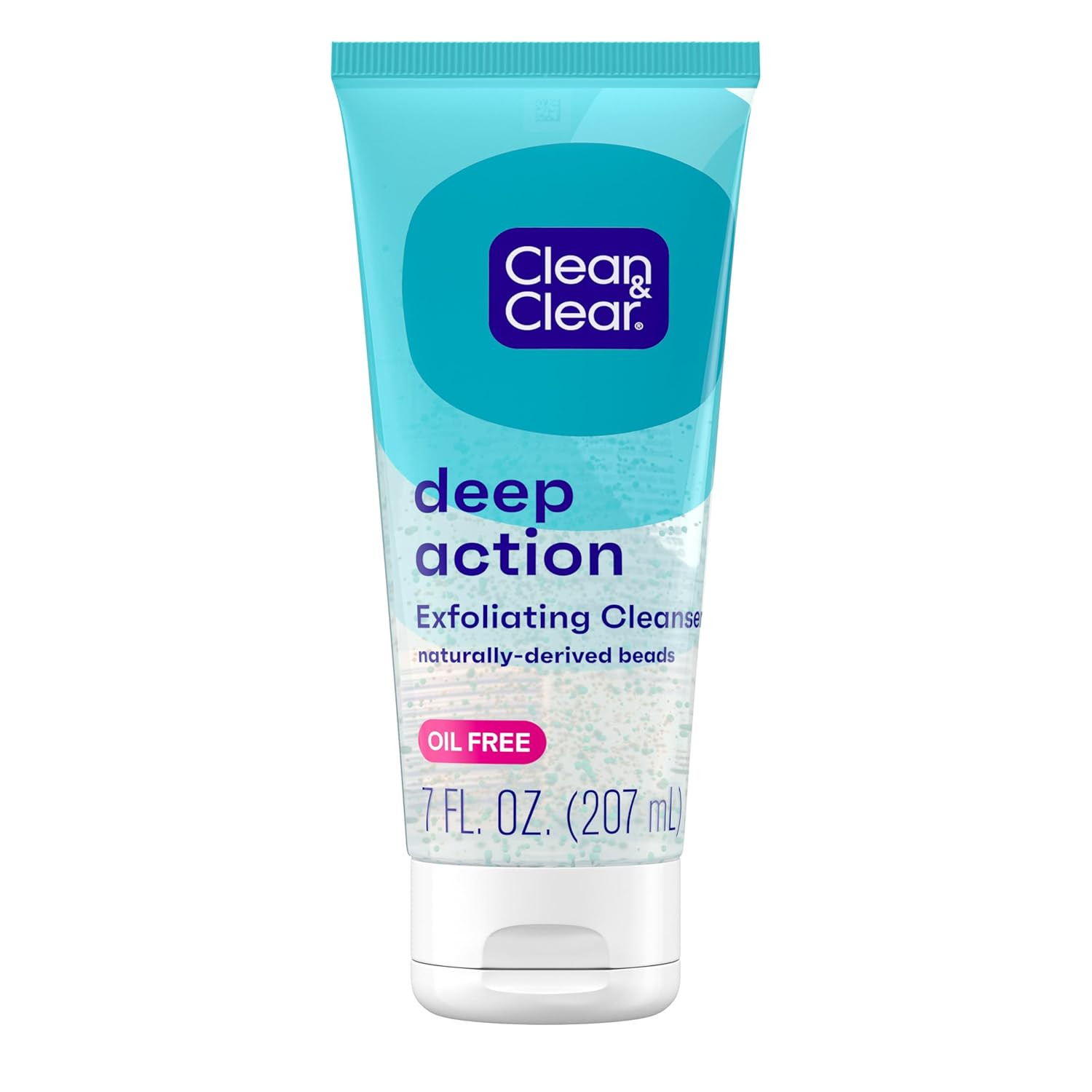 Exfoliating Facial Cleanser – 7 fl oz Tube – Daily Face Wash & Scrub with Pro-Vi
