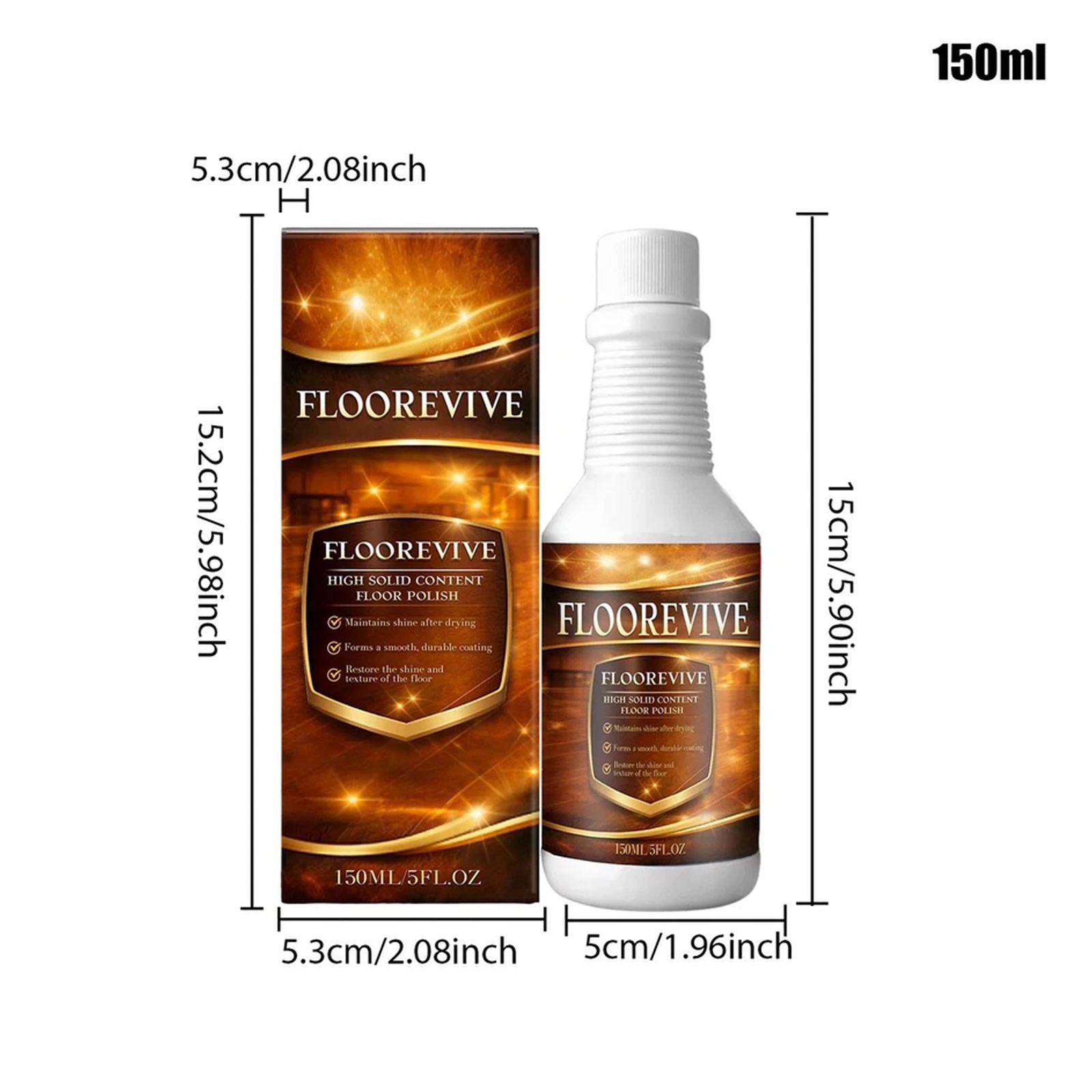 Floorevive Floor Restorer Floor Restorer/Polish-Revitalize And Shine Wood 150ml1