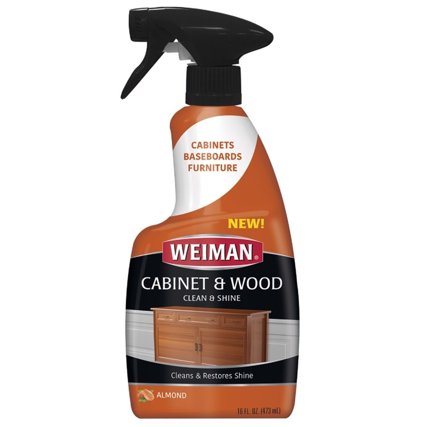Weiman 332 Indoor Cabinet & Wood Spray Cleaner 16 oz. (Pack of 6)
