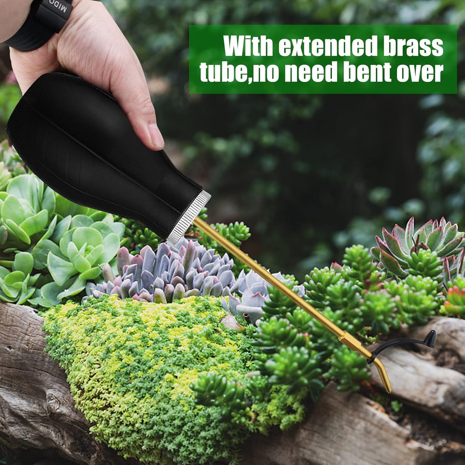 Bulb Duster Sprayer Insect Buster – Handheld, 7″ Extendable Applicator Dispenser