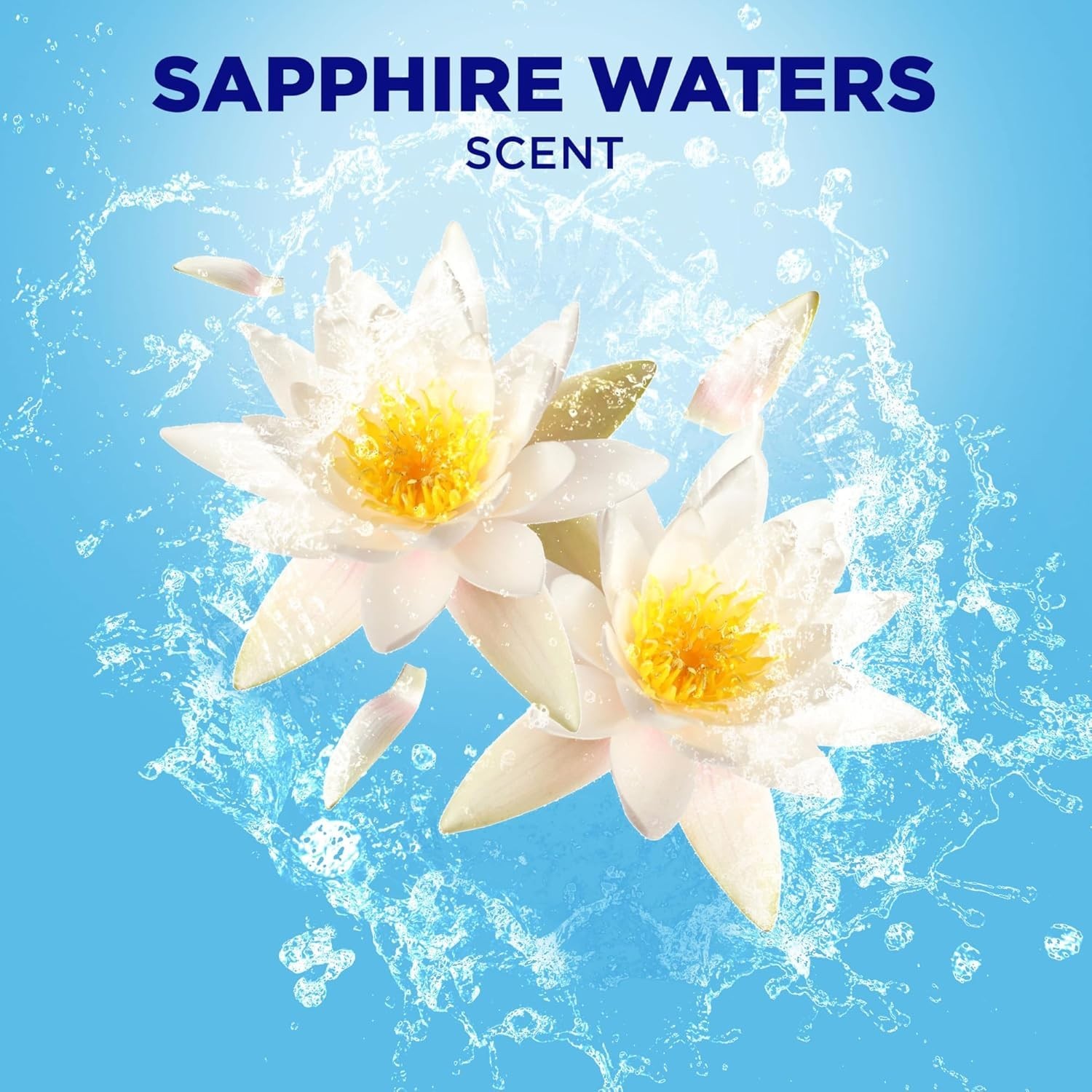 Sapphire Waters In-Tank Toilet Cleaner Duo-Cubes – 4 Count for 16 Weeks Fresh…