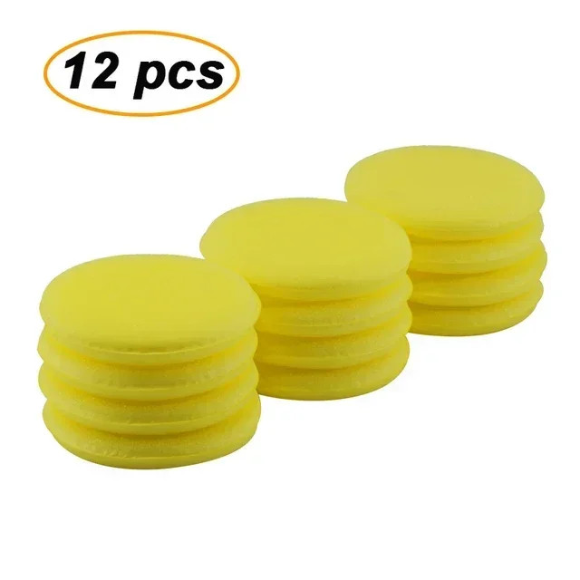 Car Waxing Foam Sponge Applicator Pads Soft Polish Cleaning Detail Tool Kit