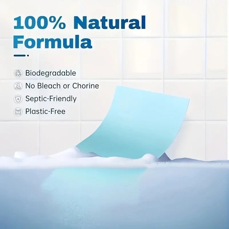 Toilet Cleaning Tabs Deodorize Powerful Odor Eliminator Scale Remover 30/90pcs
