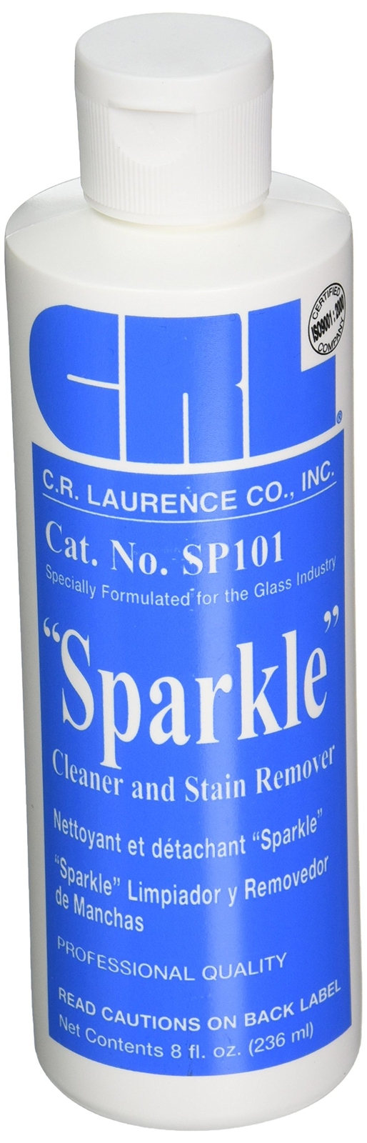CRL “Sparkle” Cleaner and Stain Remover – 8 oz. Bottle
