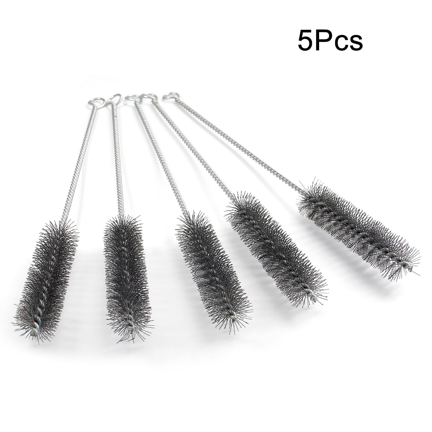 Wire Tube Brushes, 1.0-inch Diameter, 12-inch Long, 5pcs