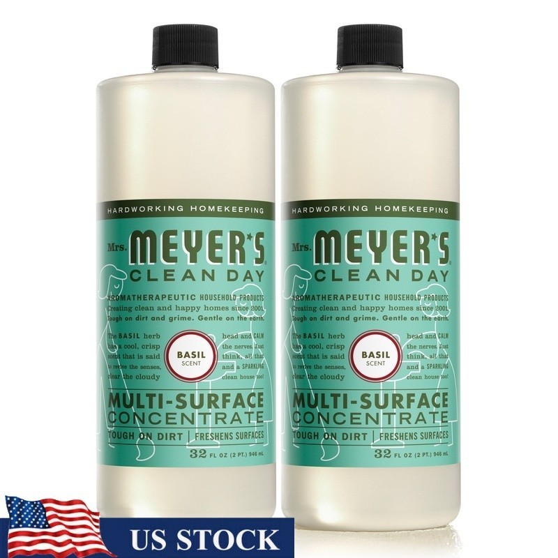Multi Surface Cleaner Concentrate Basil Scent Biodegradable All Purpose Cleaner