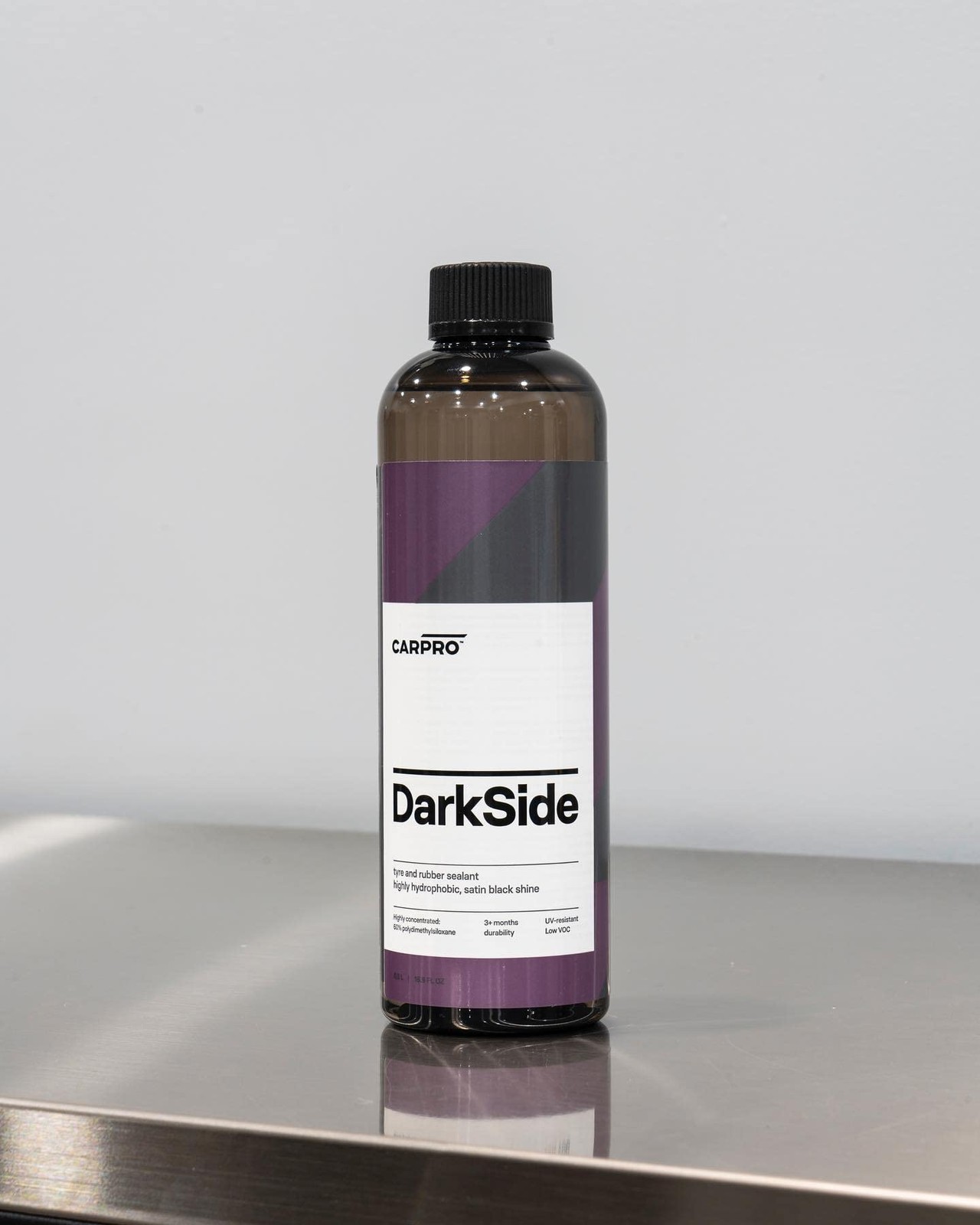 DarkSide – Tire & Rubber Sealant, Hydrophobic & Self-Cleaning, Satin Black Sh…