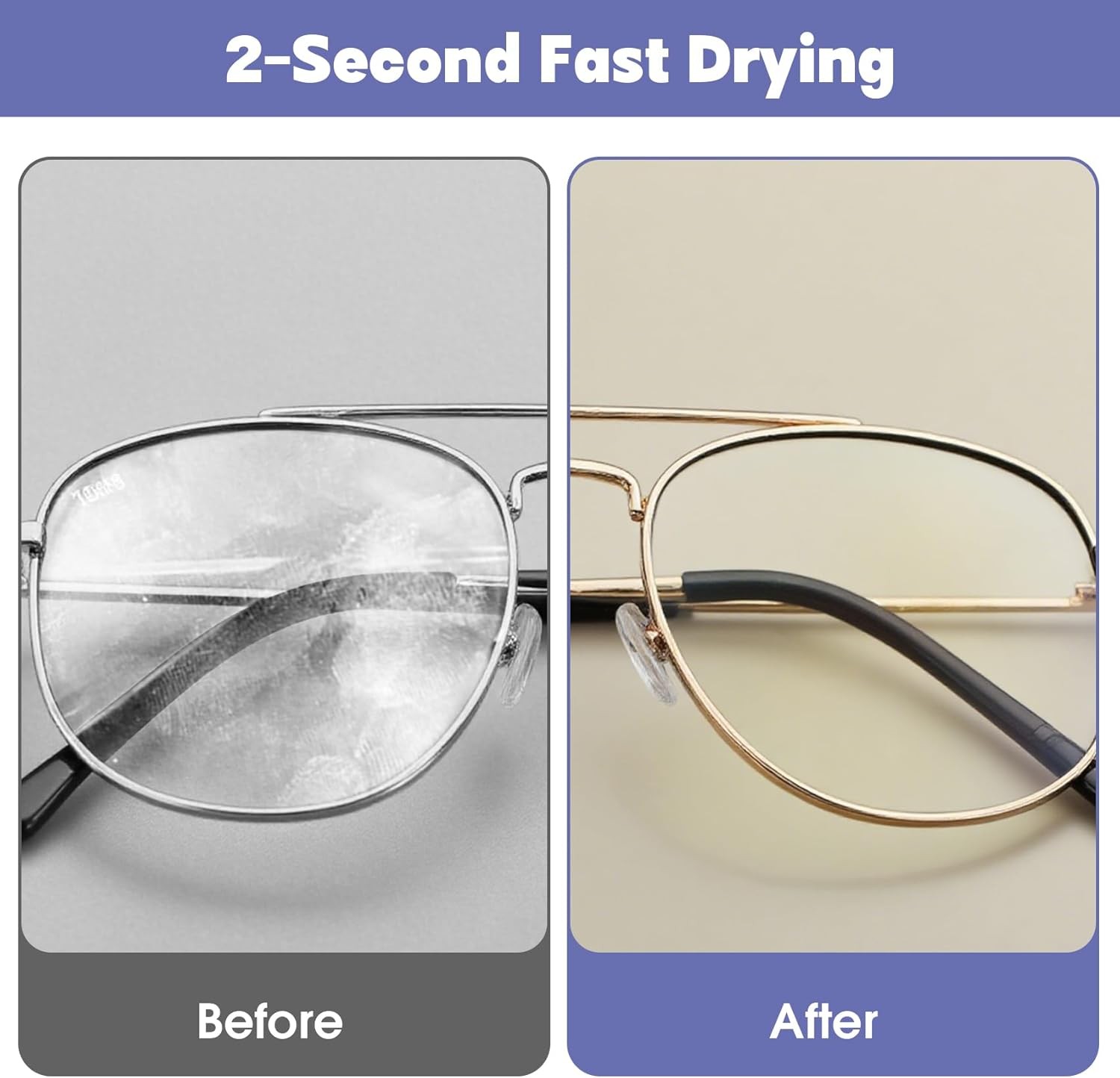[] Lar Glasses Cleaner, Lens Wipes for Eyeglasses, Pre-Moistened