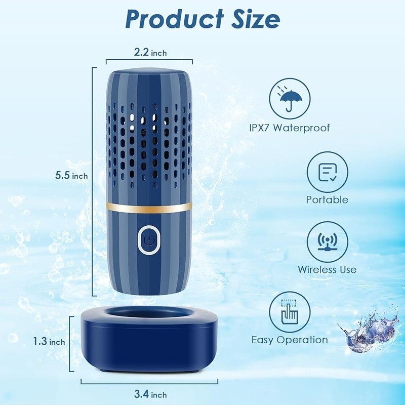 Efficient Fruit & Vegetable Cleaner Ion Purification Machine Safe Portable Use