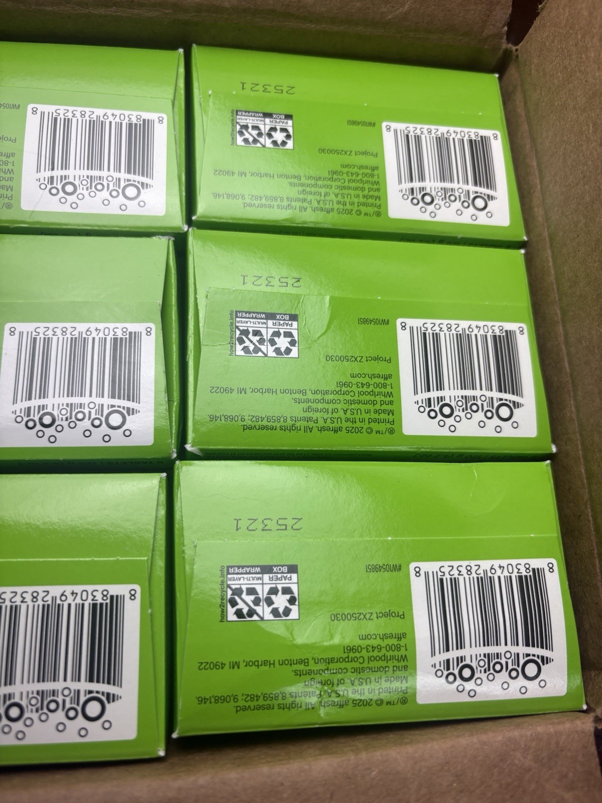 6 BOXES Affresh Dishwasher Cleaner 6 Tablets In EACH BOX TOTAL OF 36