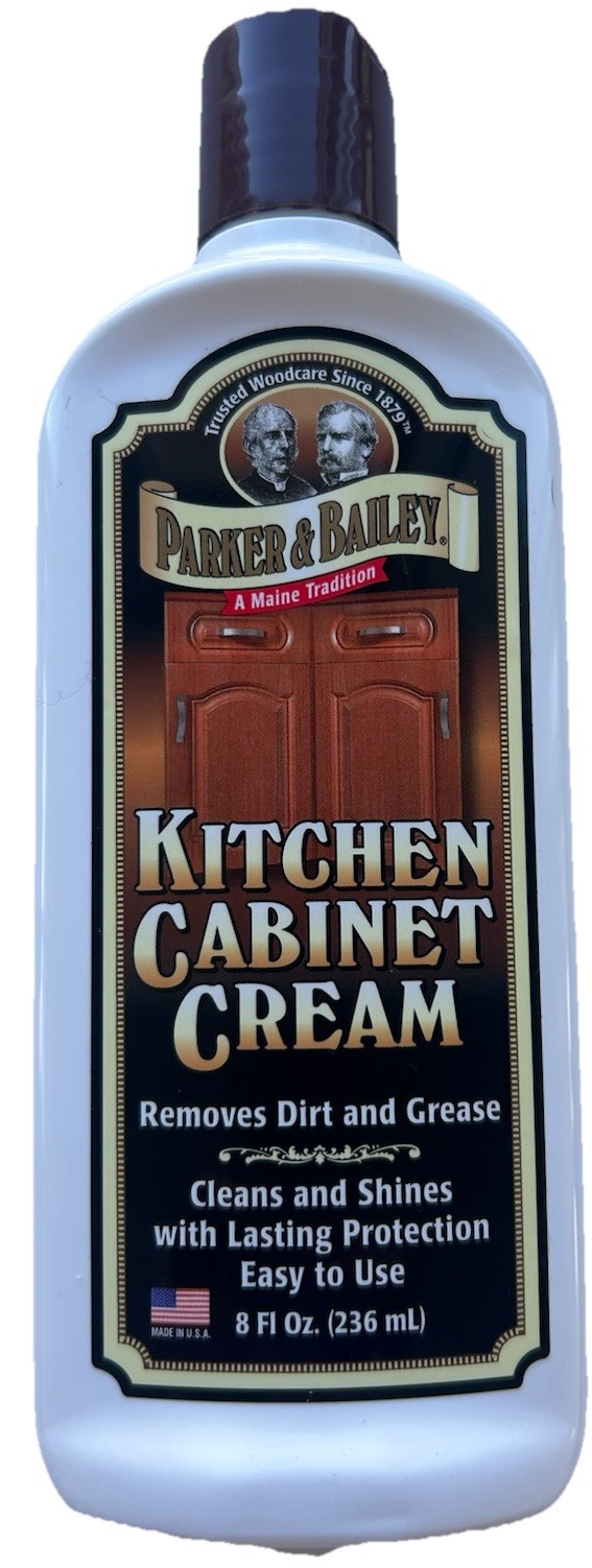 PARKER & BAILEY Cabinet Cream Woods Furniture Clean Shine Lasting Protection 8oz