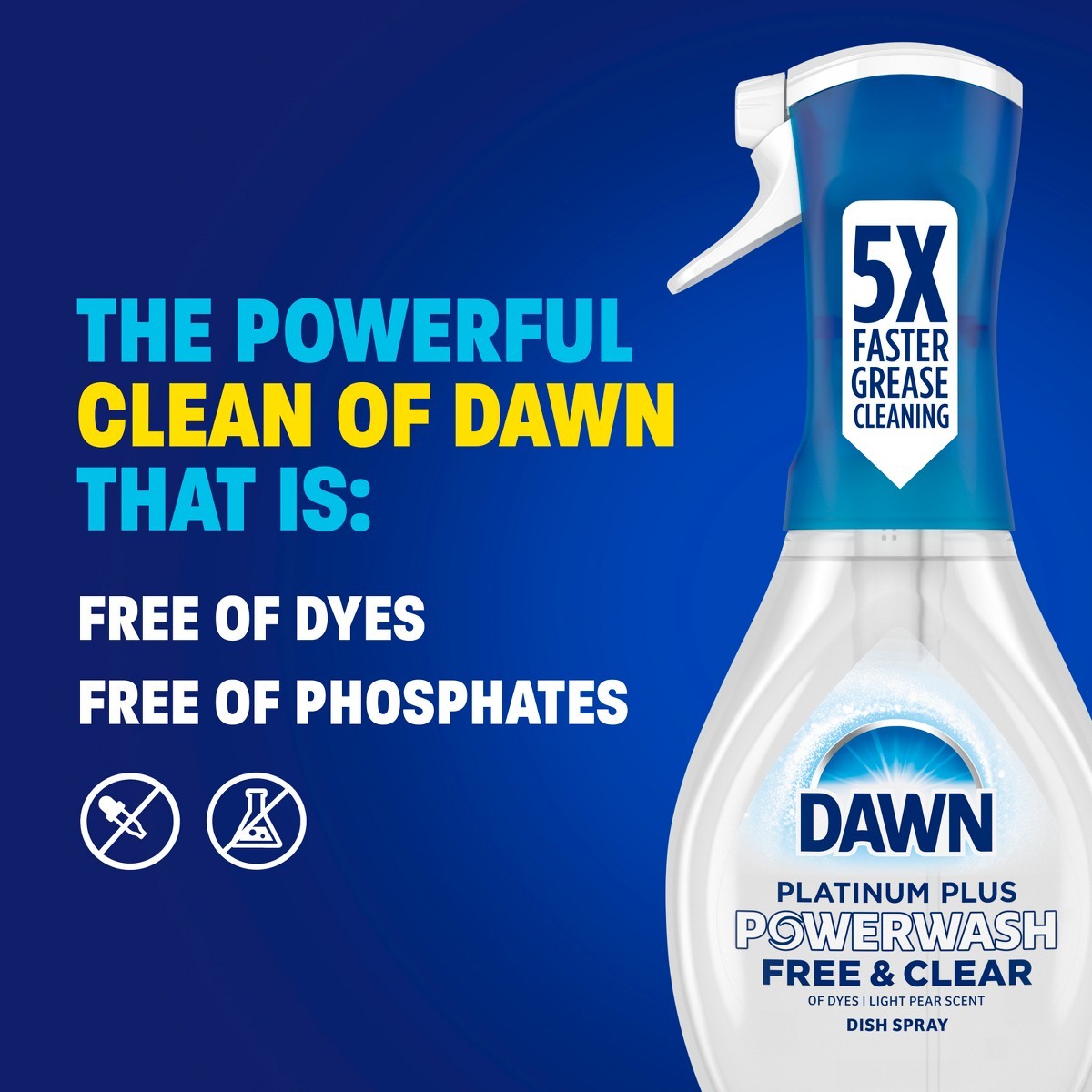 Platinum Powerwash Spray Starter Kit – Free & Clear – 16 fl oz