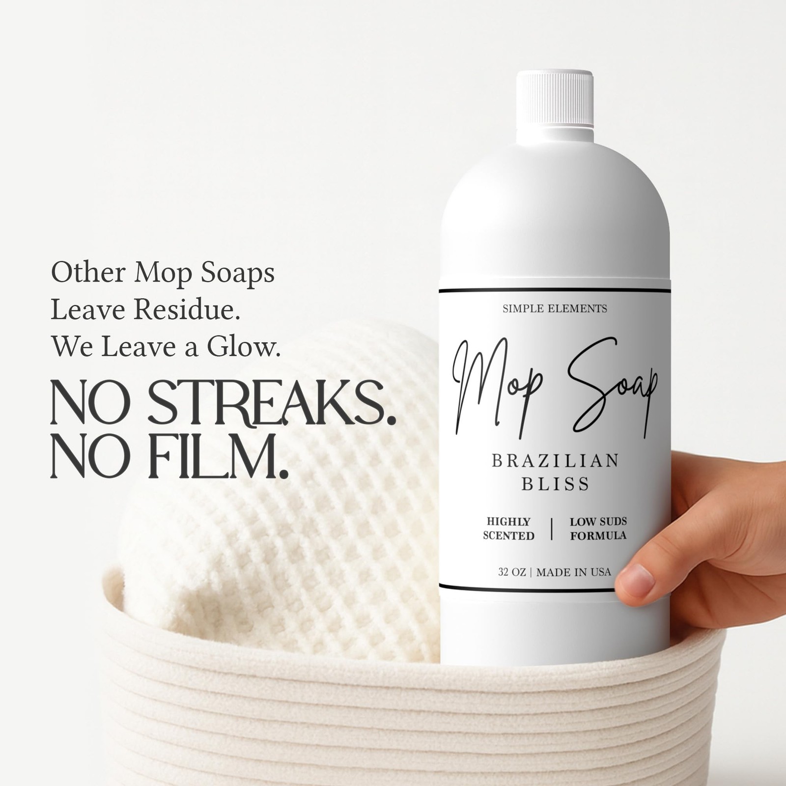 Mop Soap Highly Scented Fragrance Long Lasting Luxury Floor Cleaner for Hardwood