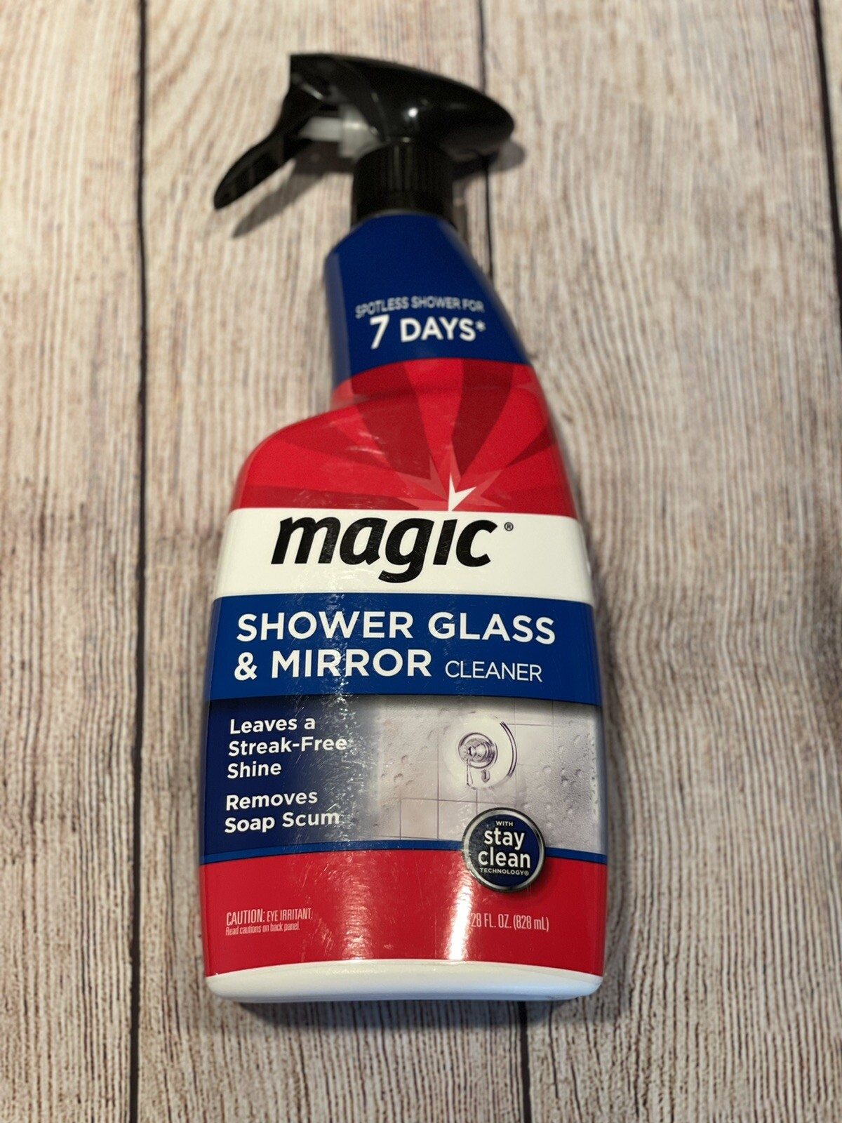 High Quality and Portable Magic Shower Glass & Mirror Cleaner, 28 Fluid Ounce