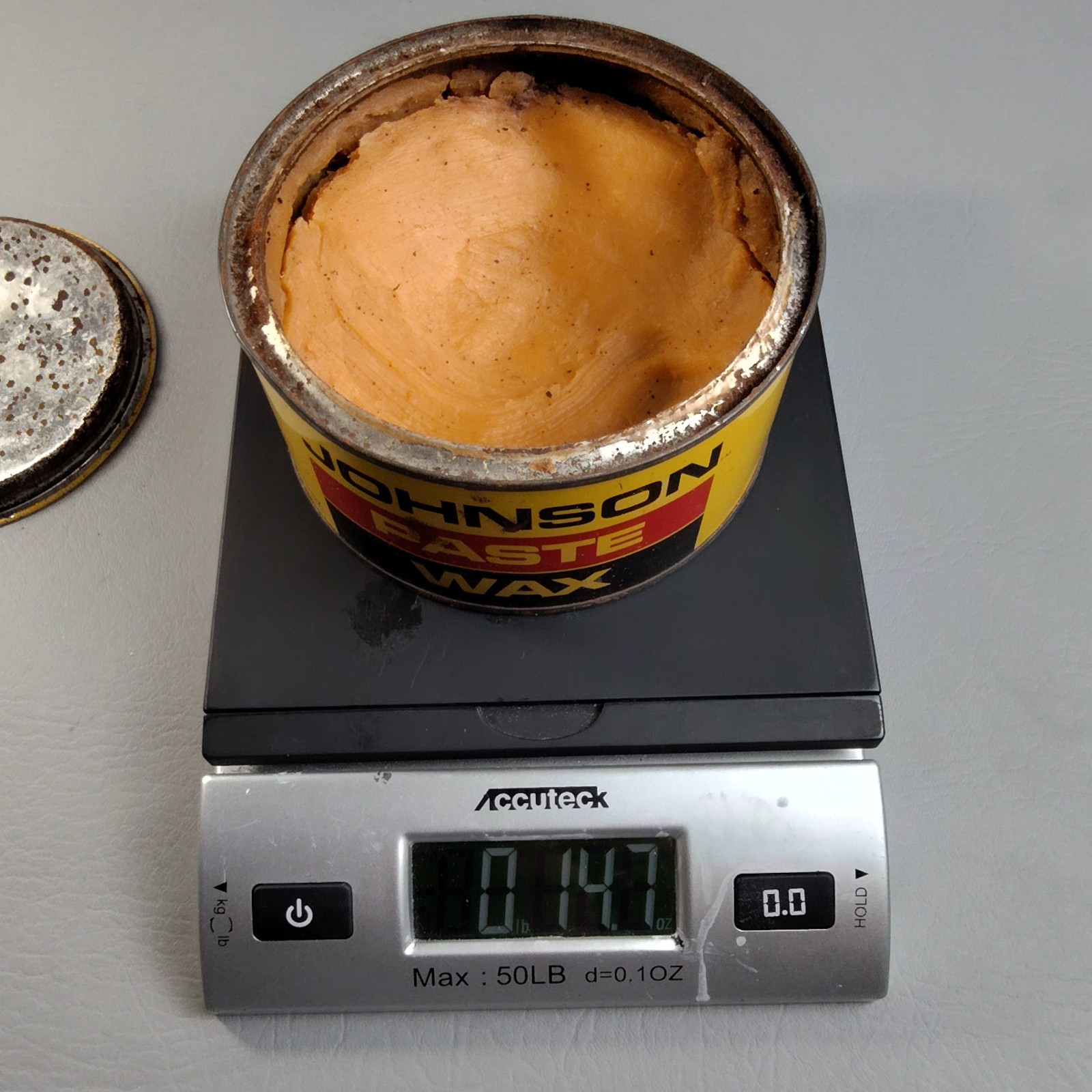 SC Johnson Paste Wax 16 oz 70% Full Original Formula Discontinued Weighs 14.7