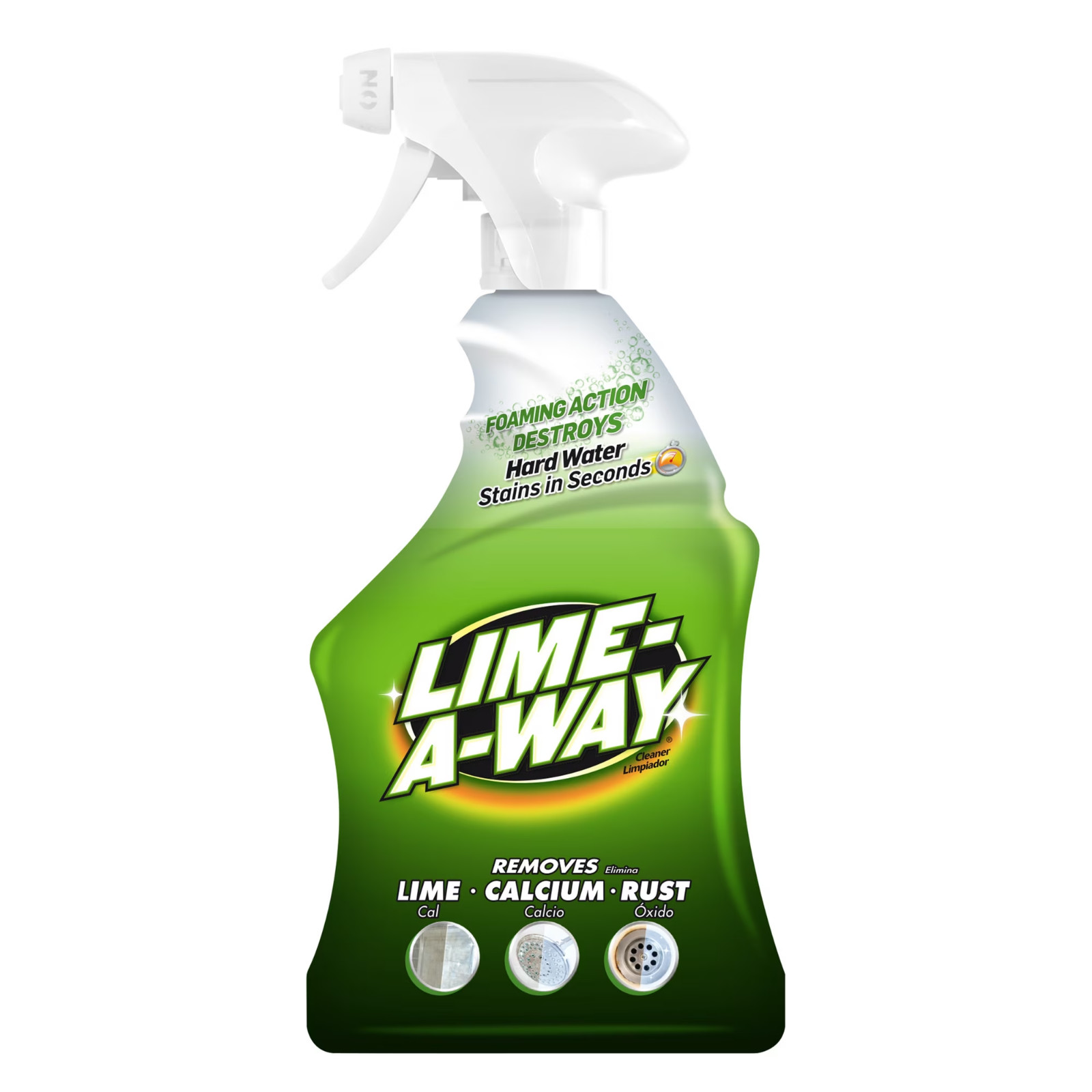 Lime-A-Way Bathroom Cleaner, 32 Fl Oz Bottle, Removes Lime Calcium Rust US
