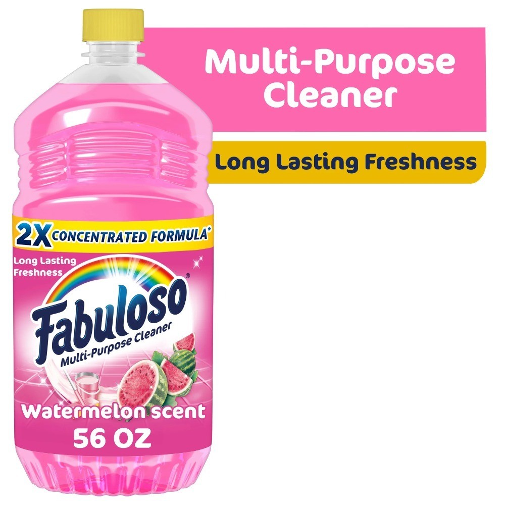 Multi Surface All Purpose Floor Cleaner Refill 56 fl oz Watermelon Scent 3 Pack