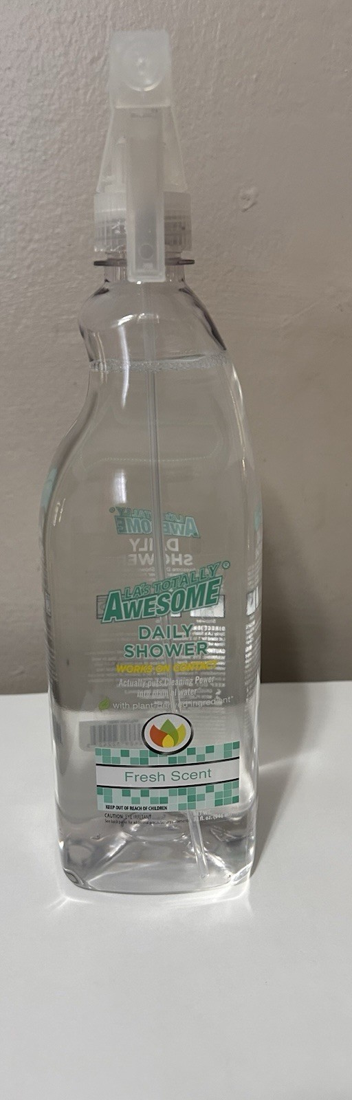 LA’s Totally Awesome Daily Shower Cleaner Spray, Fresh Scent, 32 fl oz