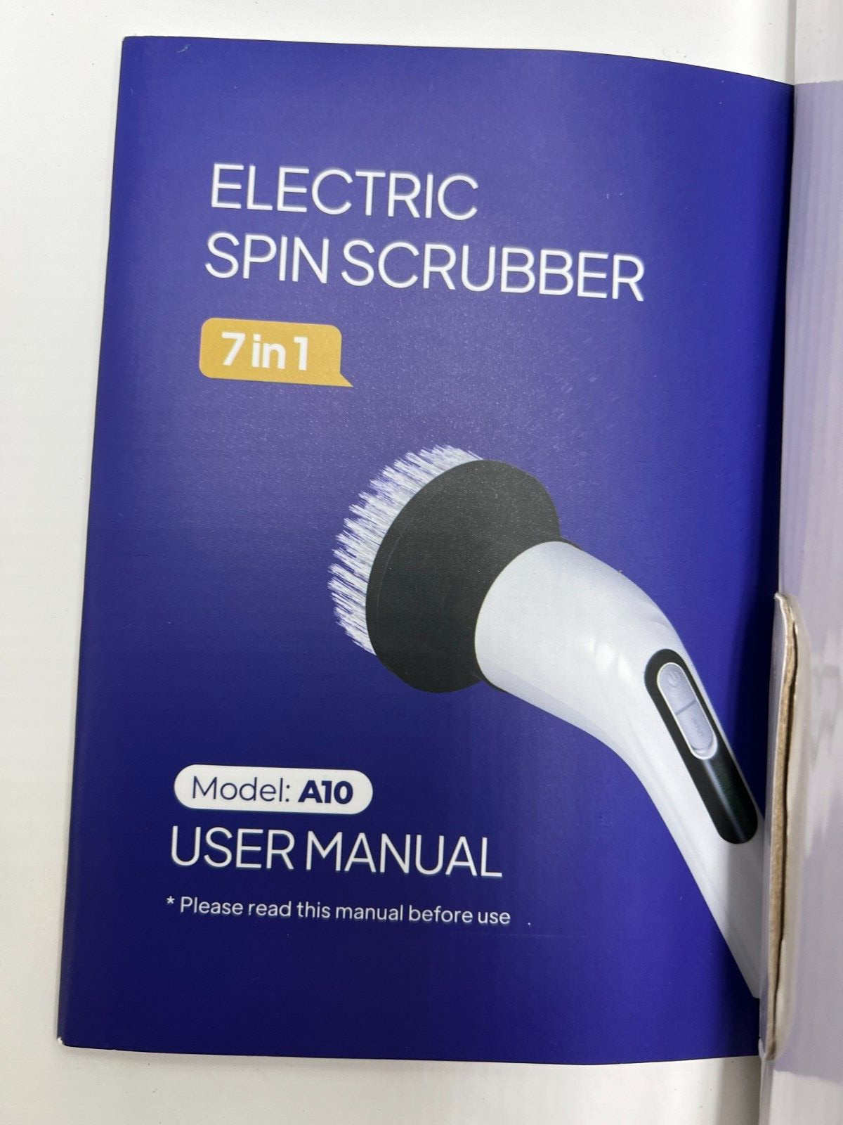 7 In 1 Electric Rechargeable Cordless Spin Scrubber Mop Rod A10 5V 30W